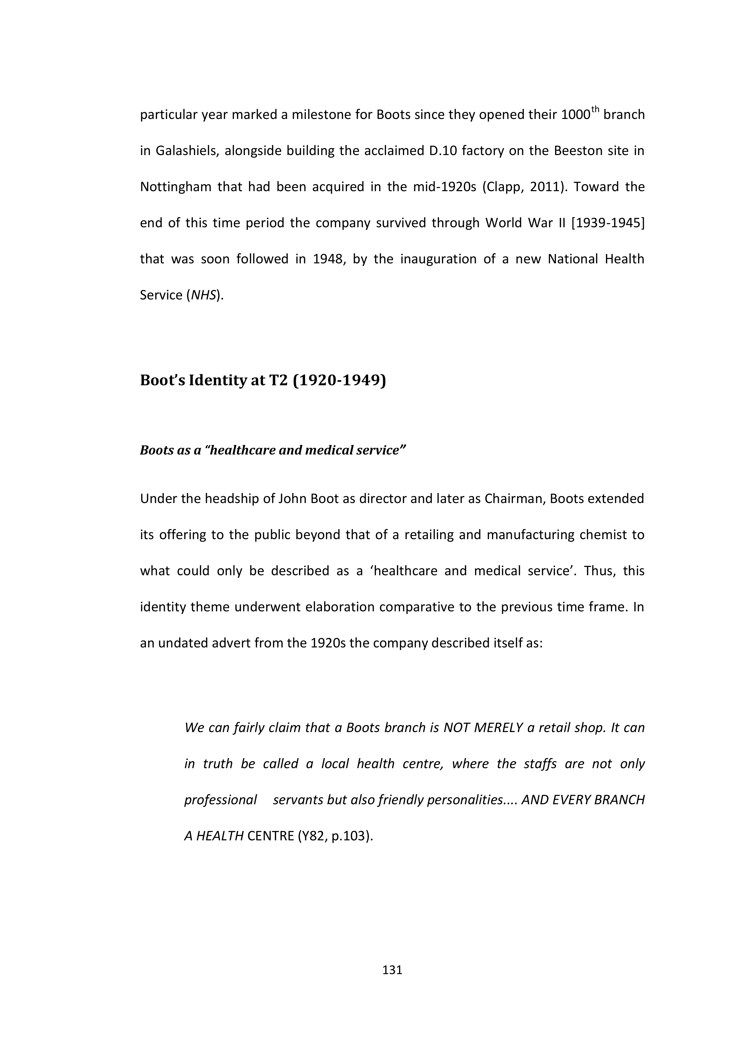 Walgreens Case Study — page 132