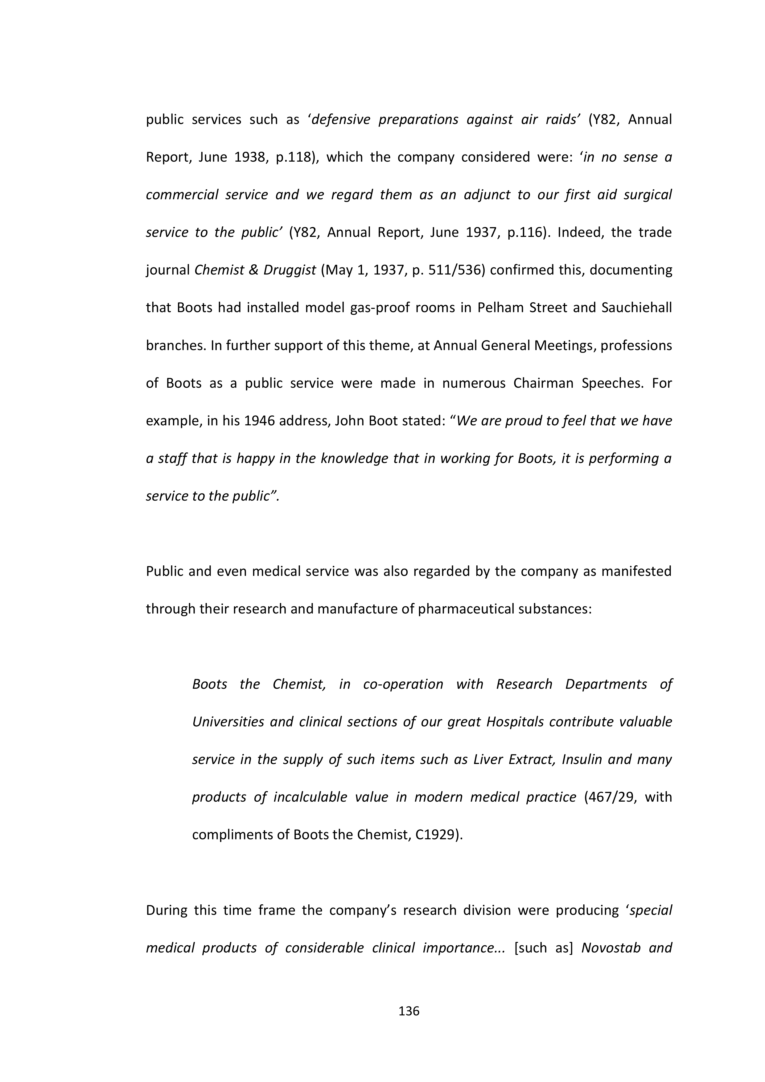 Walgreens Case Study — page 137