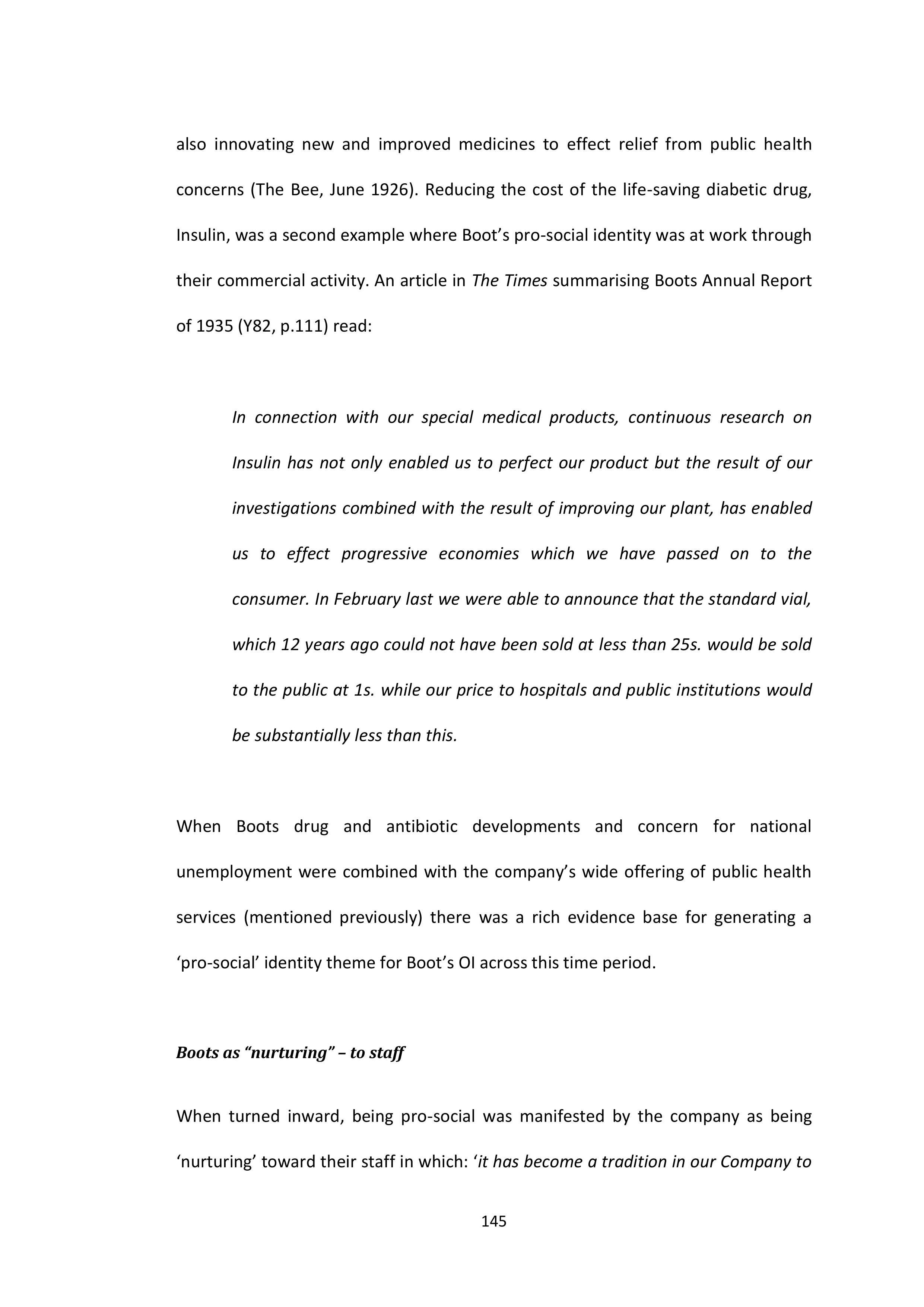 Walgreens Case Study — page 146