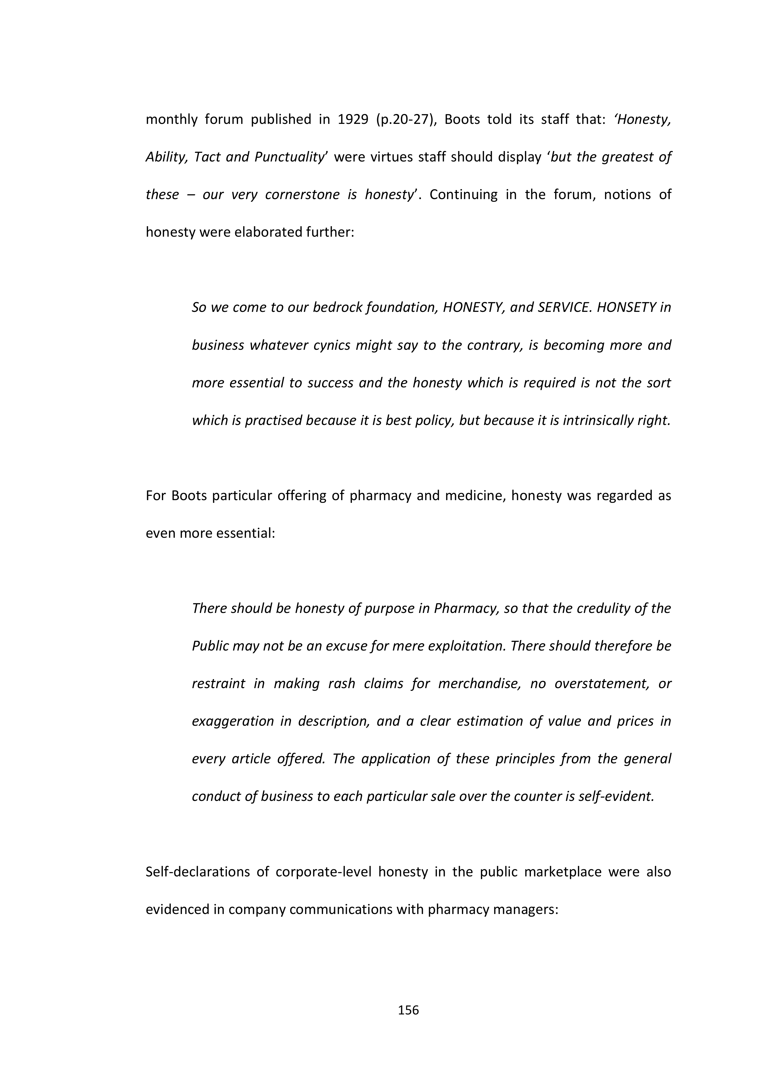 Walgreens Case Study — page 157