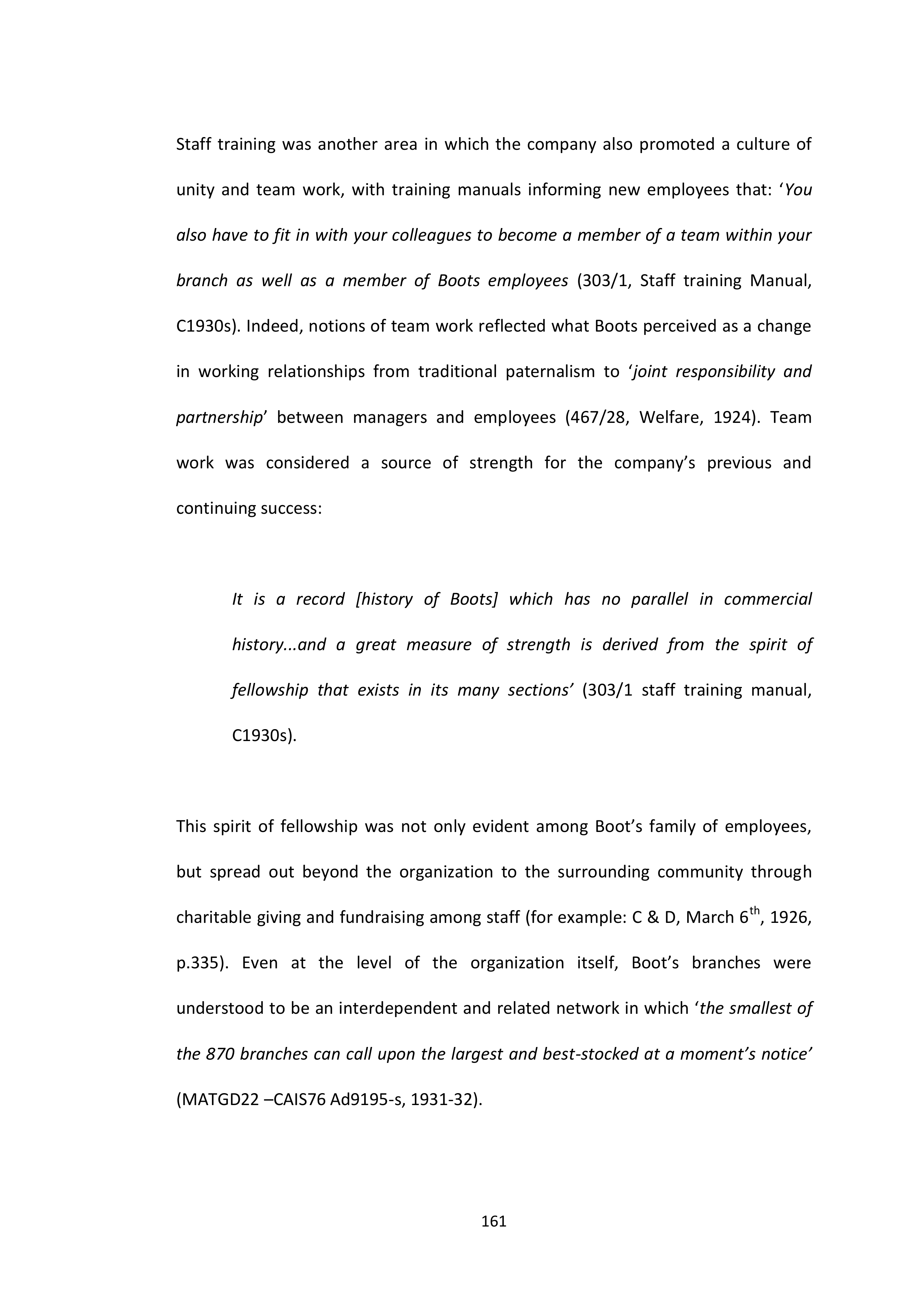 Walgreens Case Study — page 162