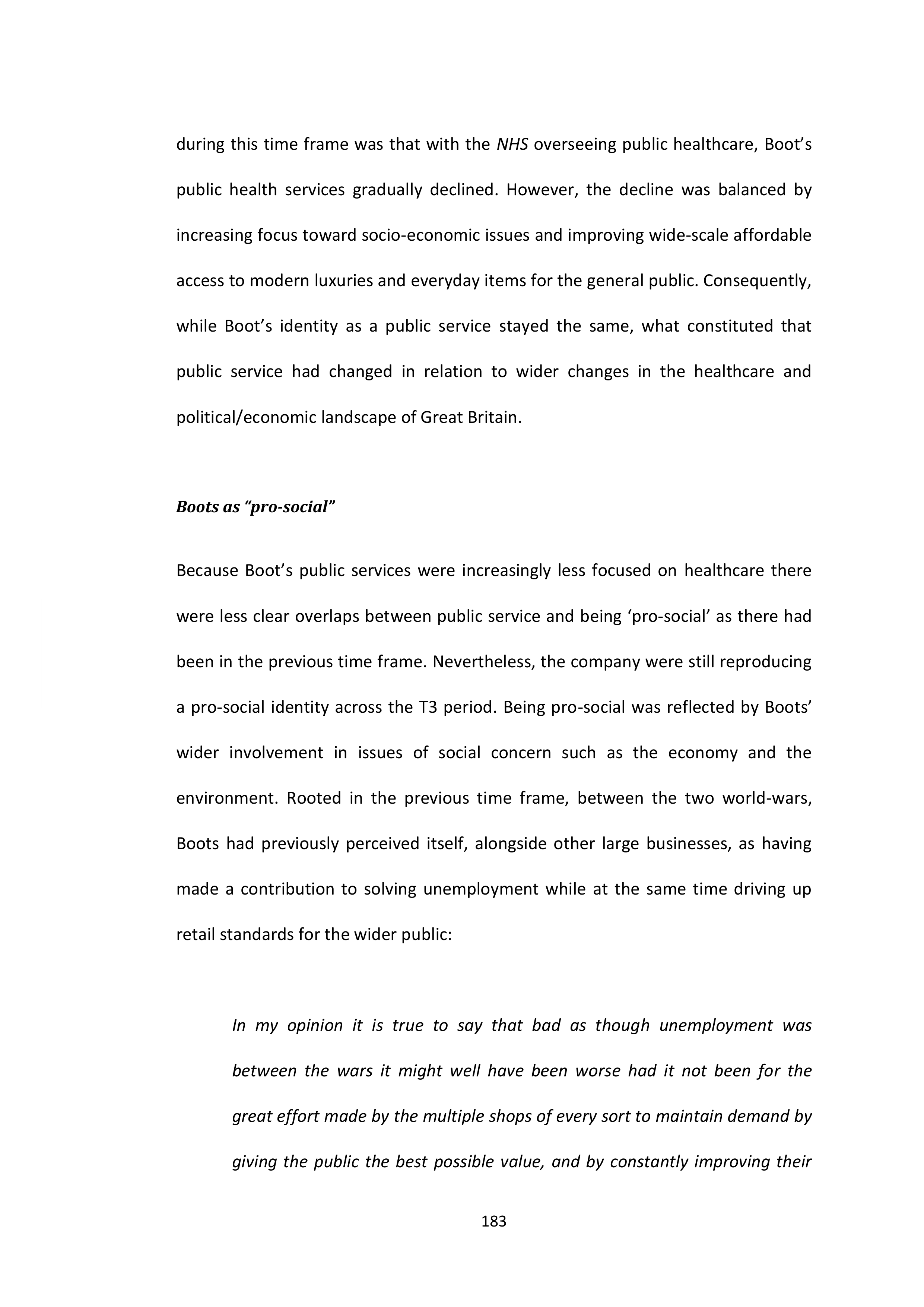 Walgreens Case Study — page 184
