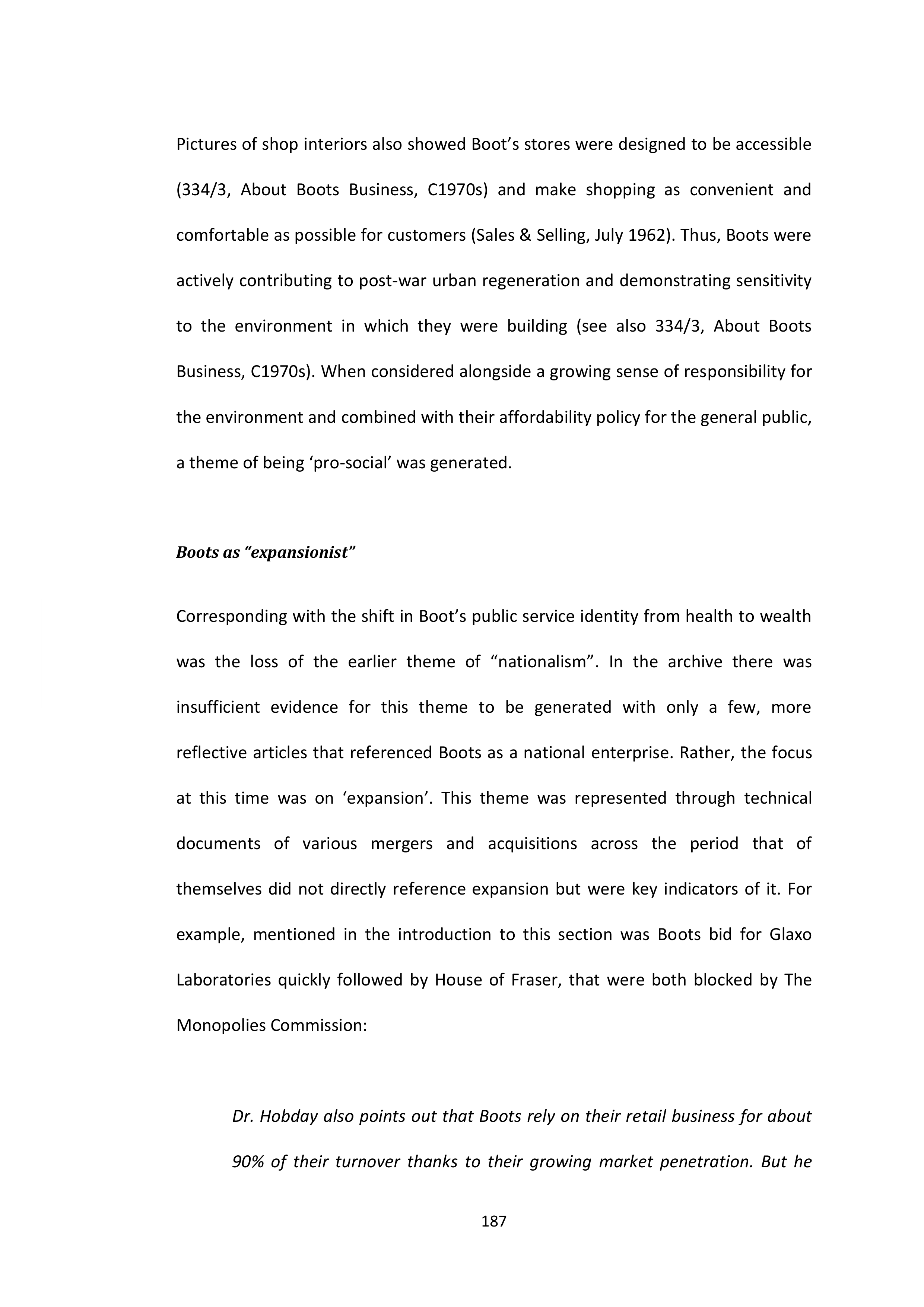 Walgreens Case Study — page 188