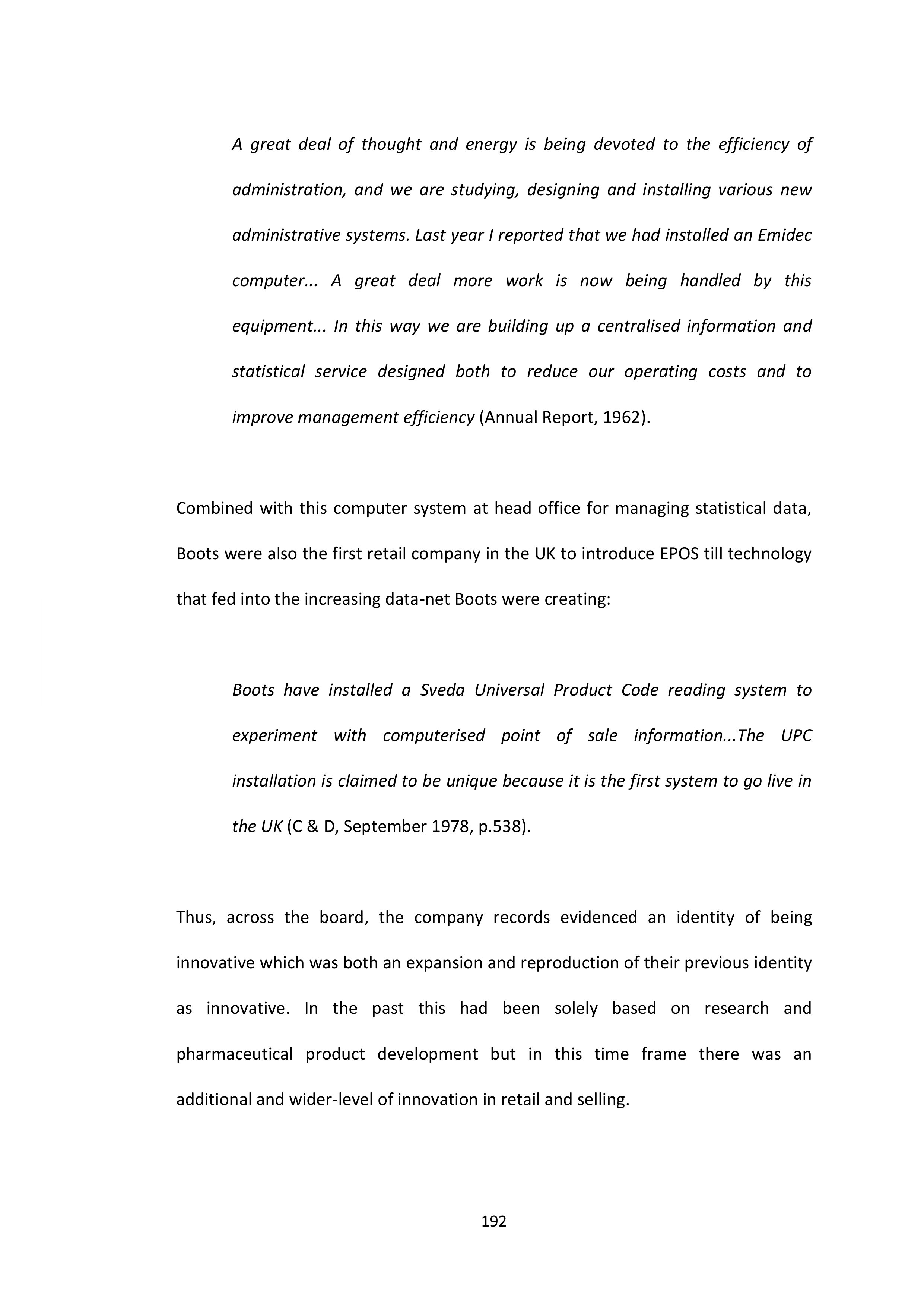 Walgreens Case Study — page 193