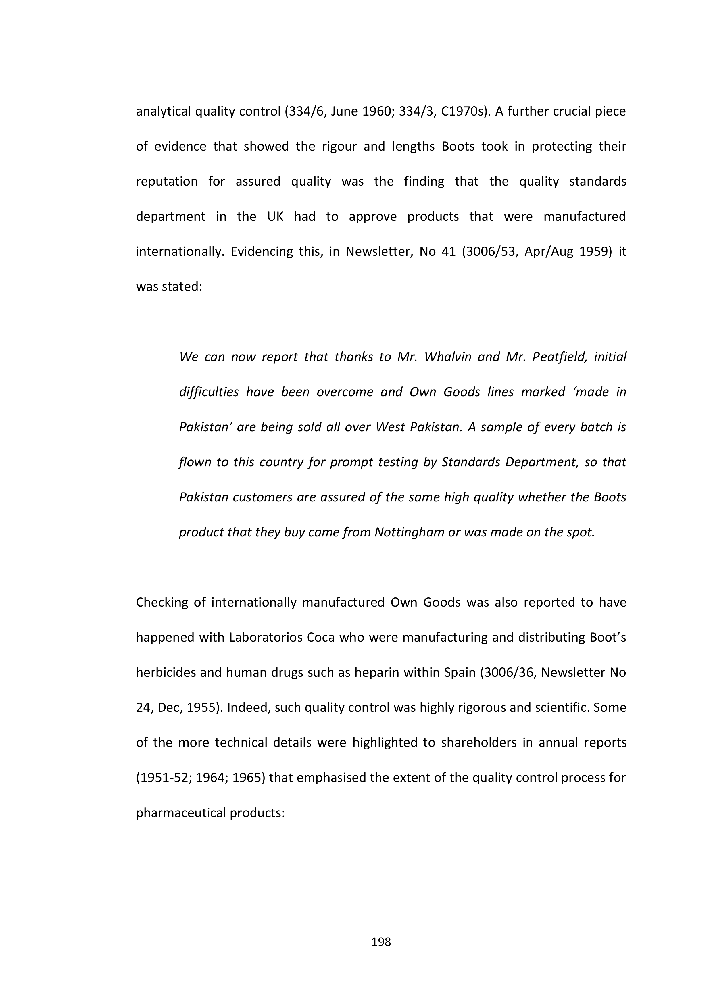 Walgreens Case Study — page 199