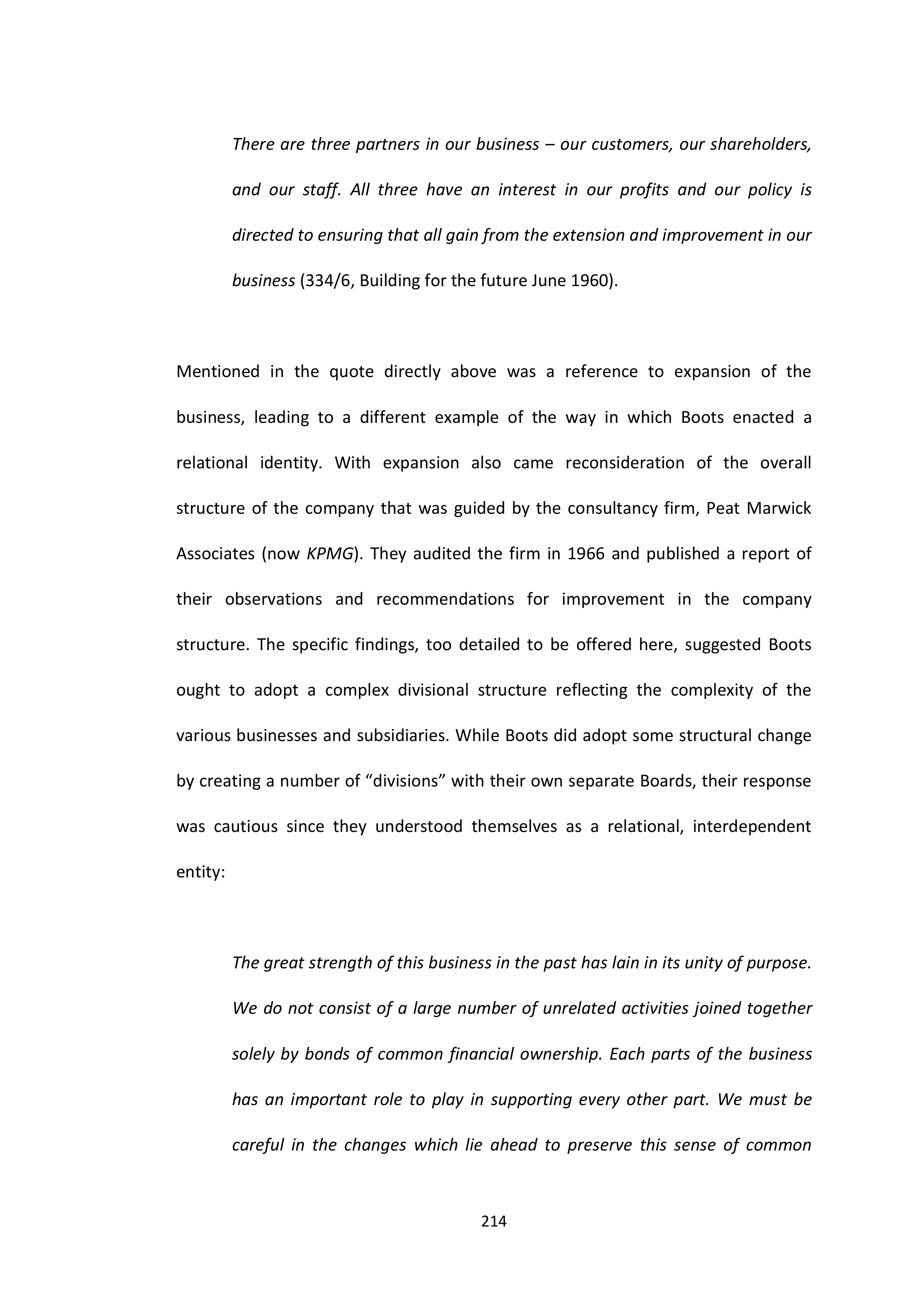 Walgreens Case Study — page 215