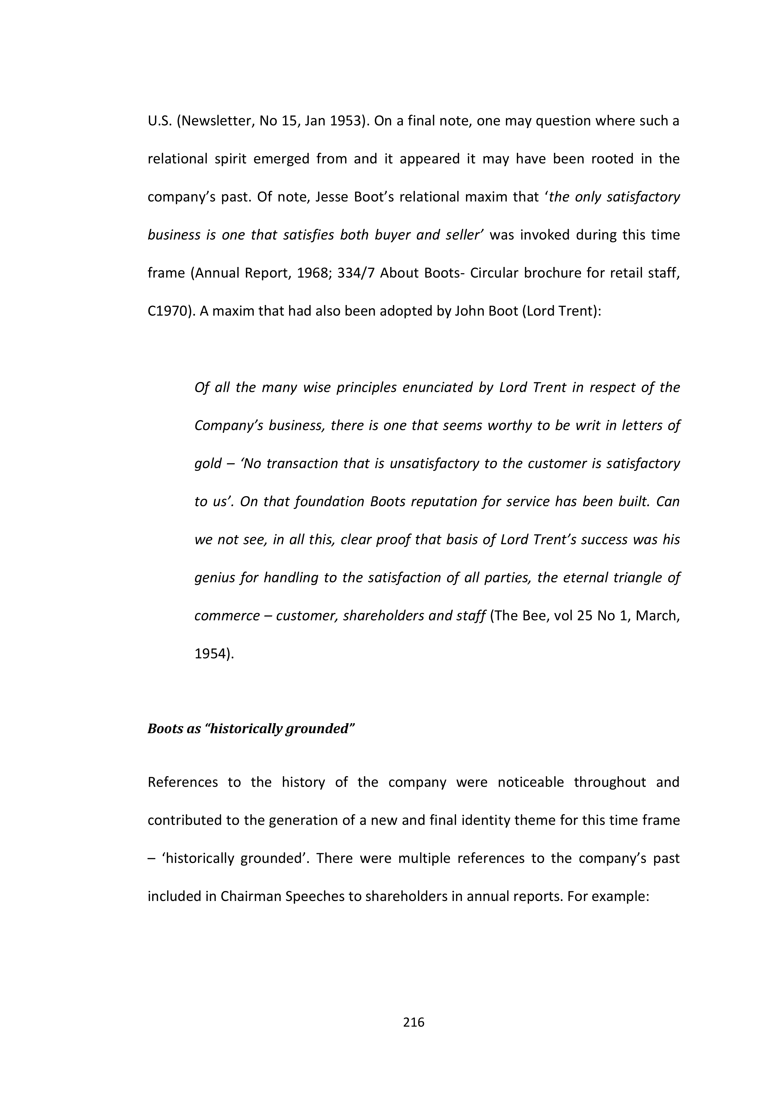 Walgreens Case Study — page 217