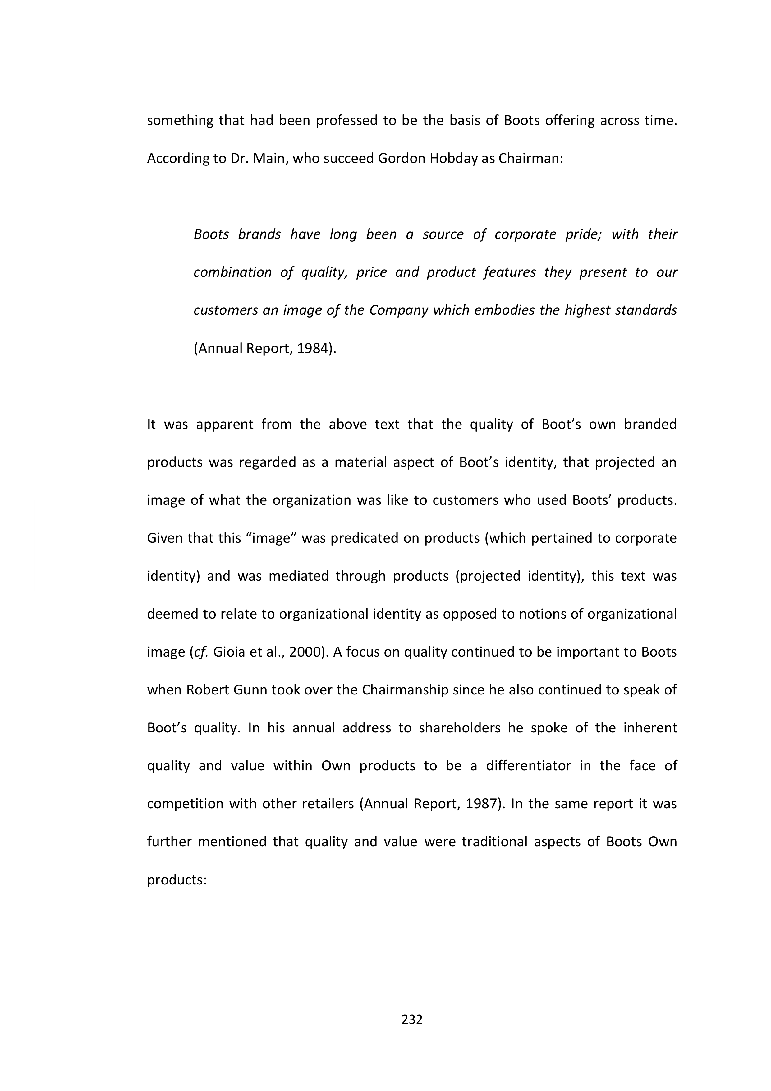 Walgreens Case Study — page 233