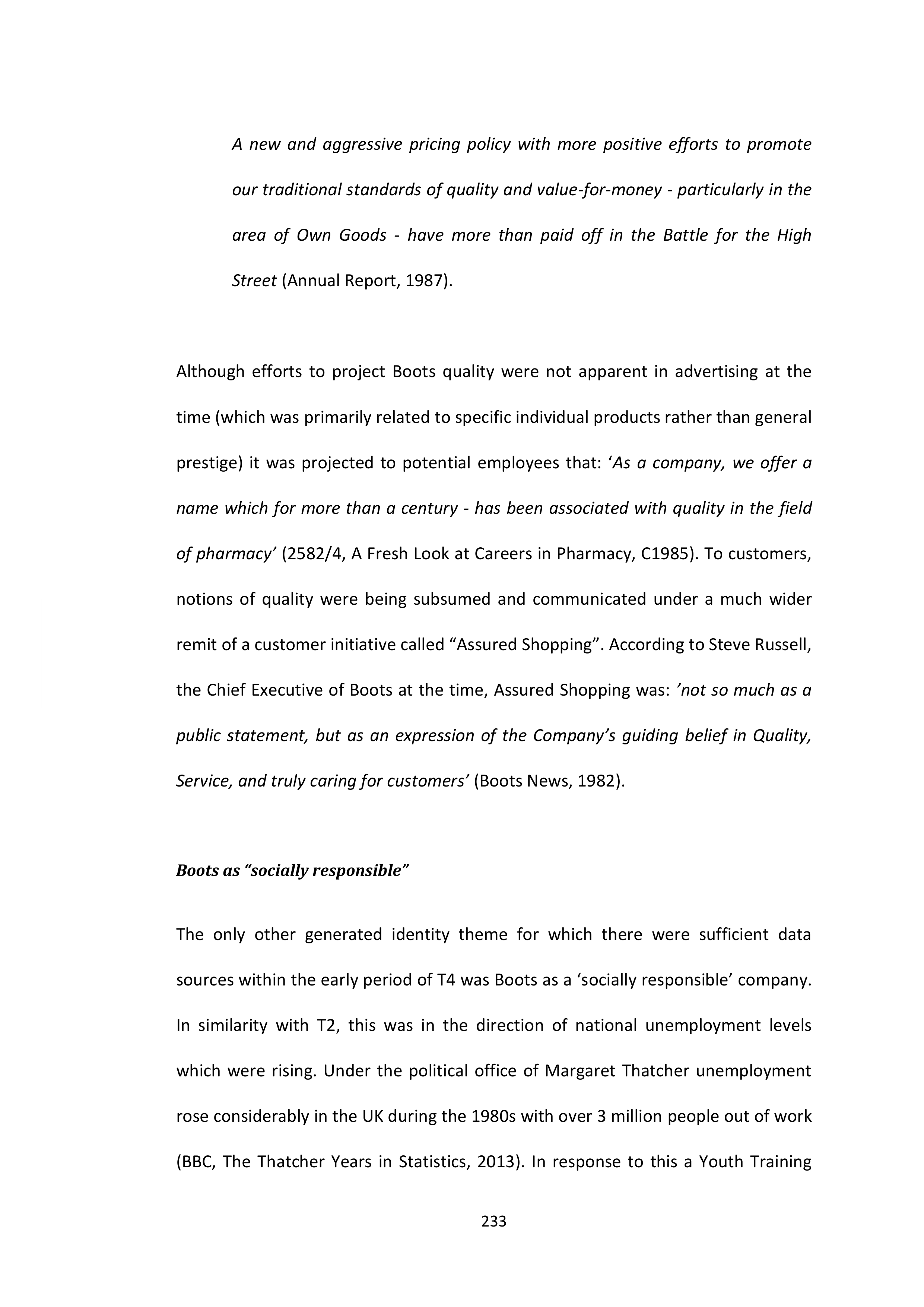 Walgreens Case Study — page 234