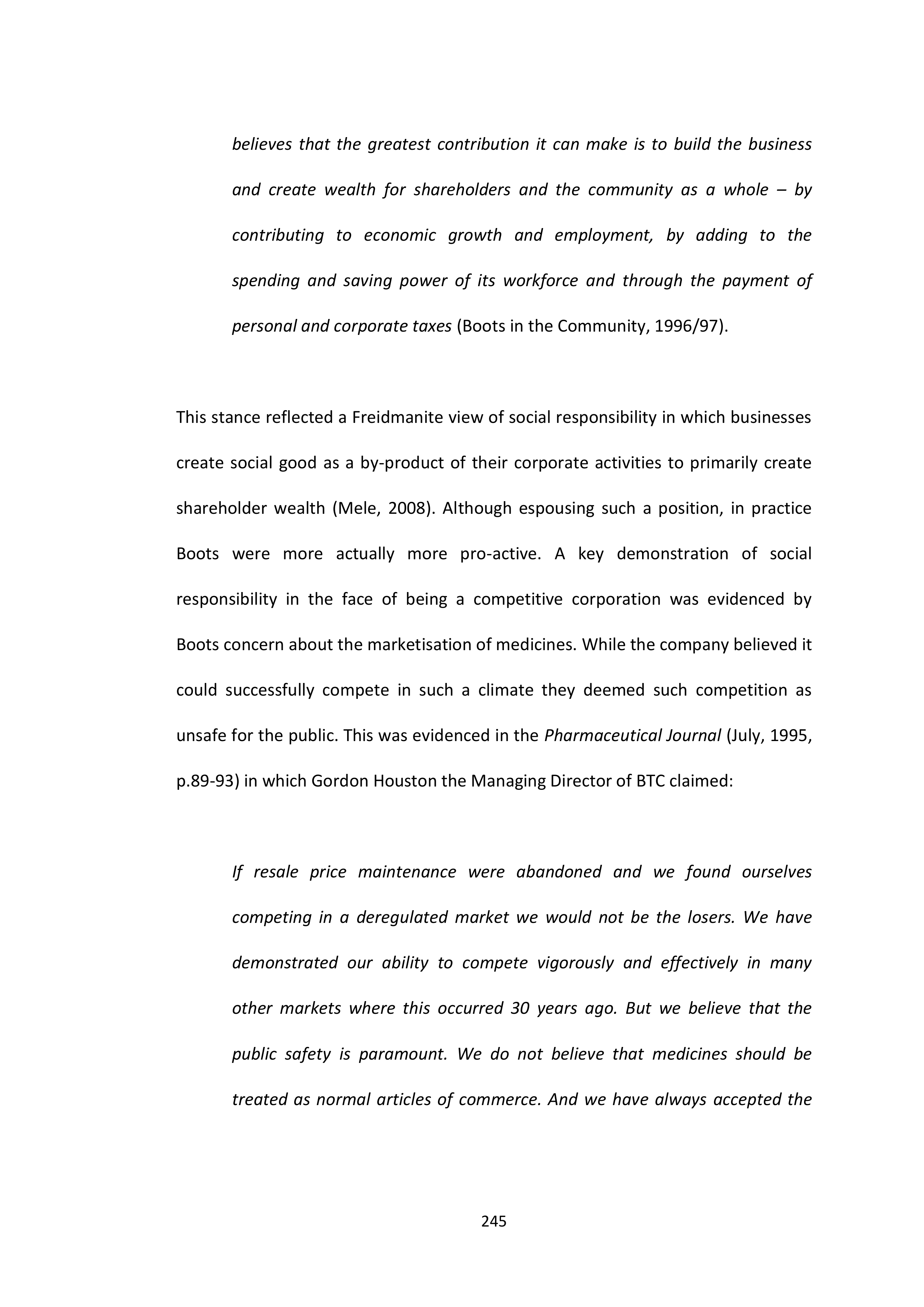 Walgreens Case Study — page 246