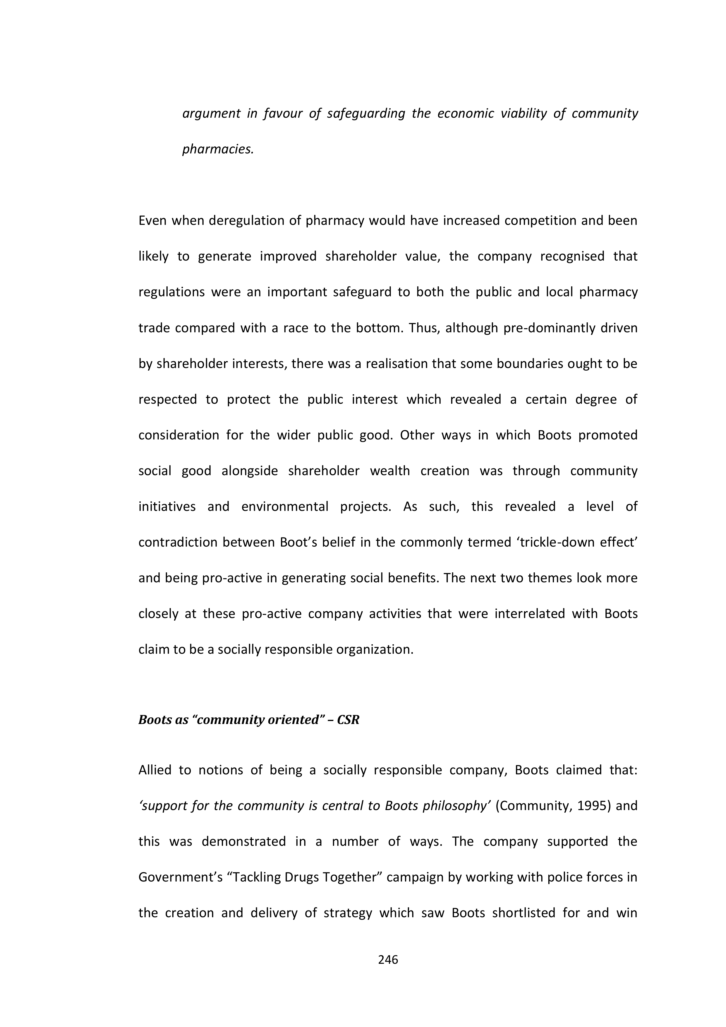 Walgreens Case Study — page 247