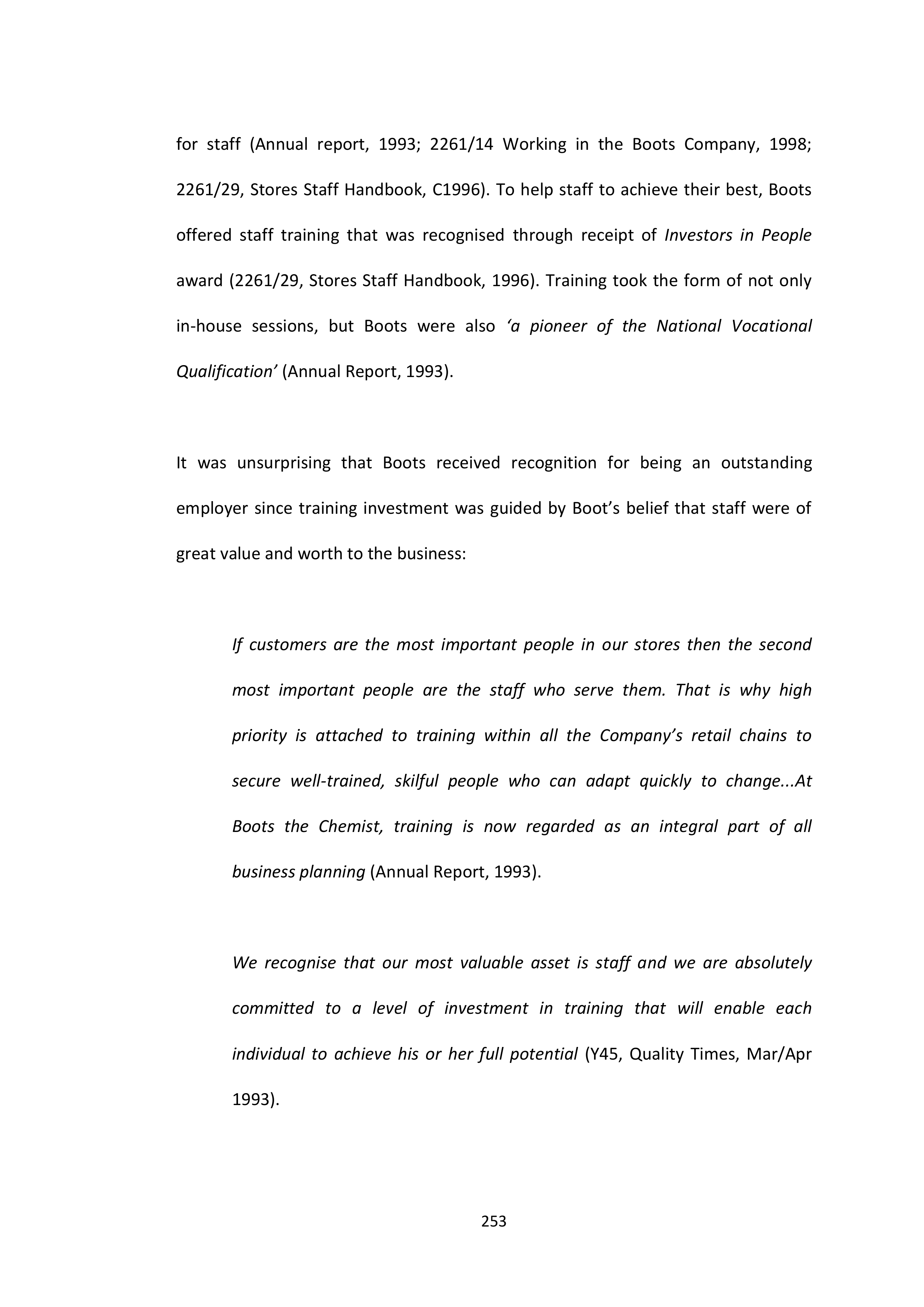 Walgreens Case Study — page 254