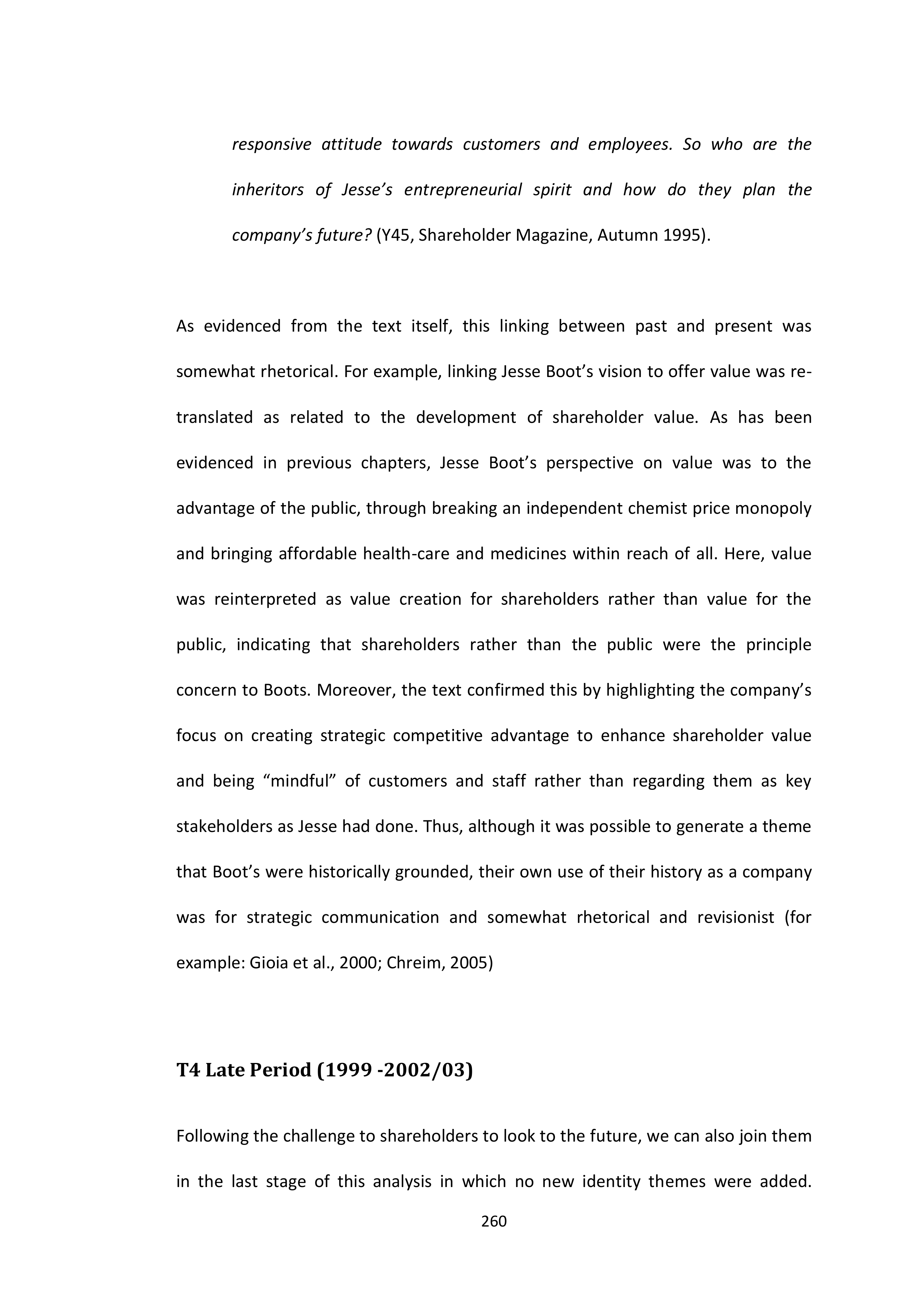 Walgreens Case Study — page 261