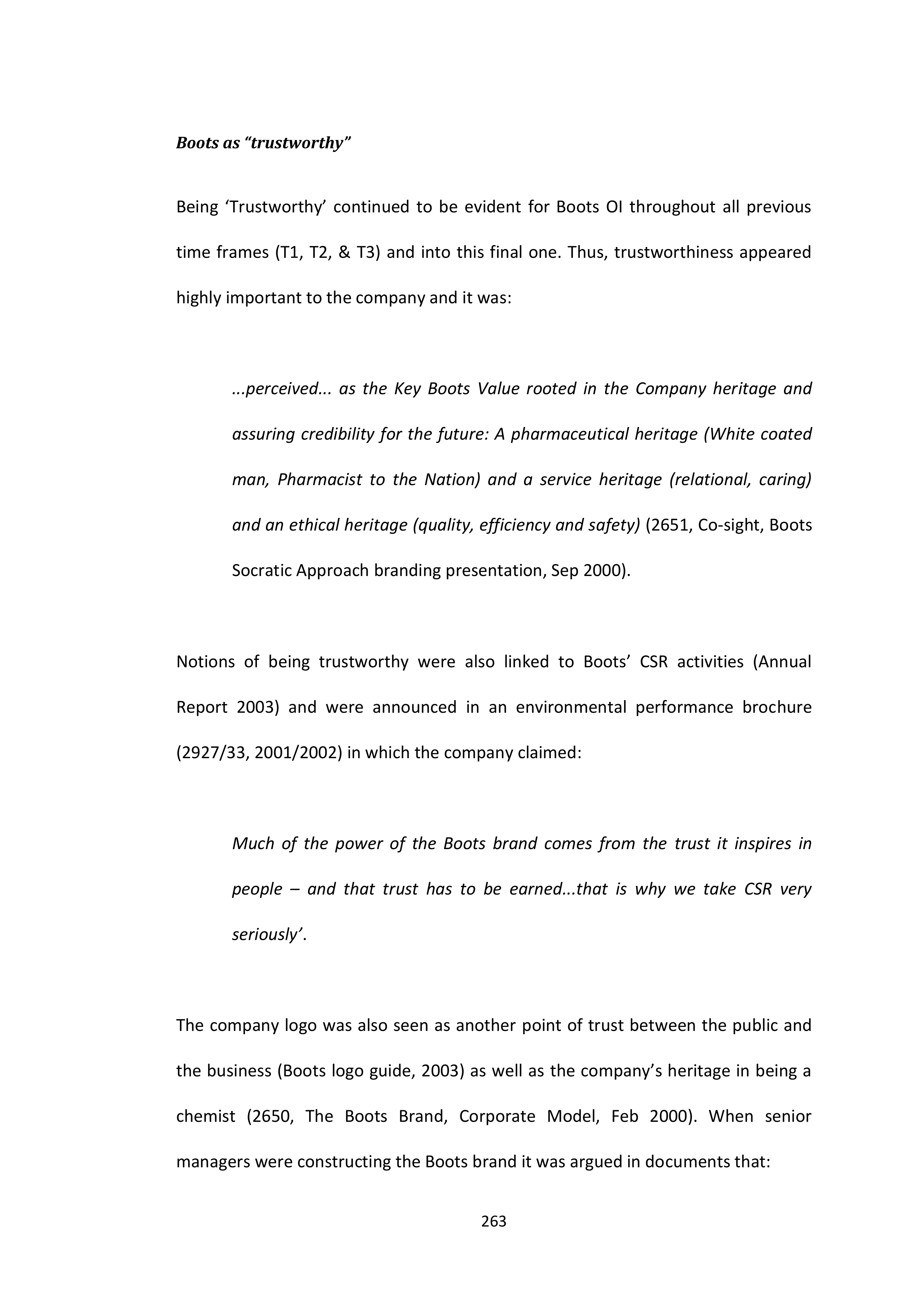Walgreens Case Study — page 264