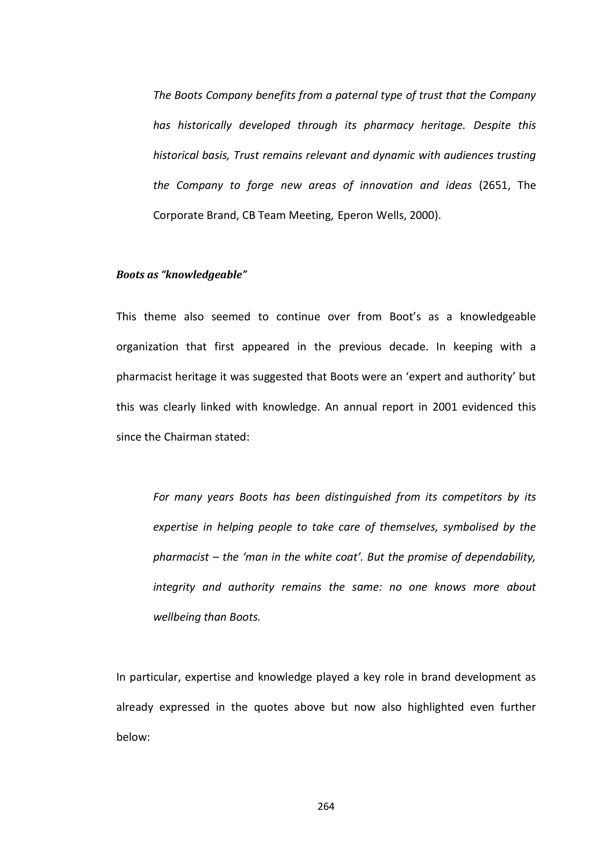 Walgreens Case Study — page 265