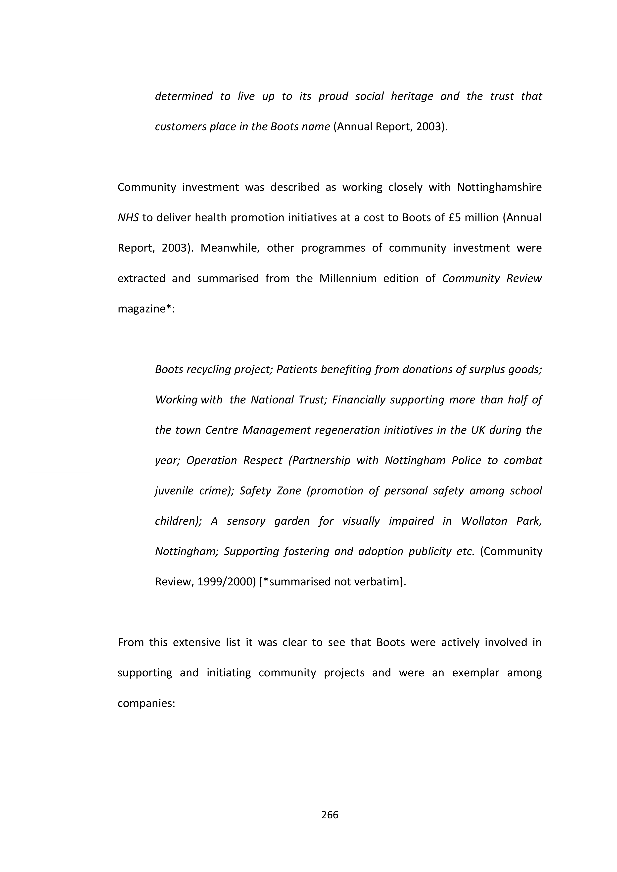 Walgreens Case Study — page 267