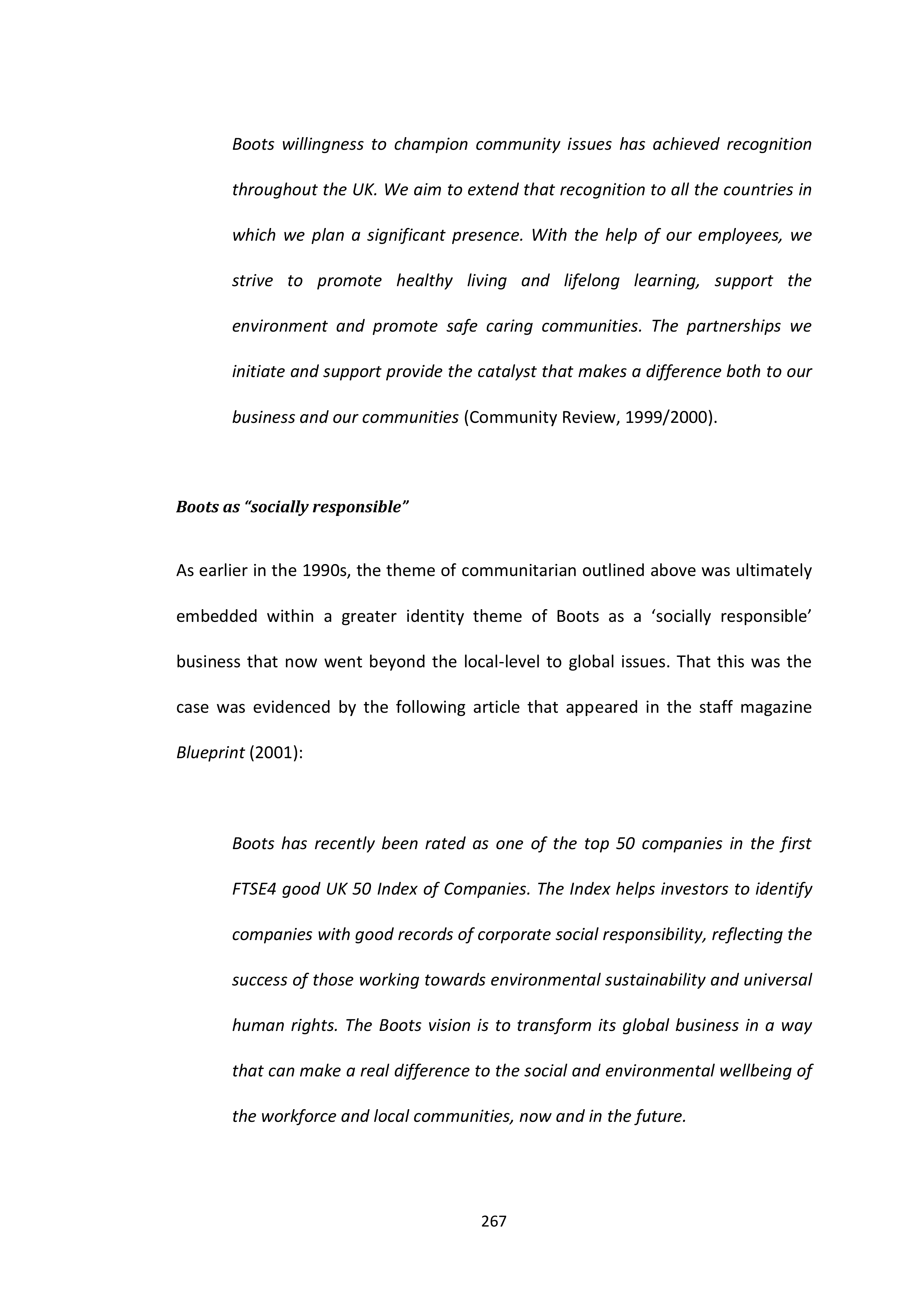Walgreens Case Study — page 268