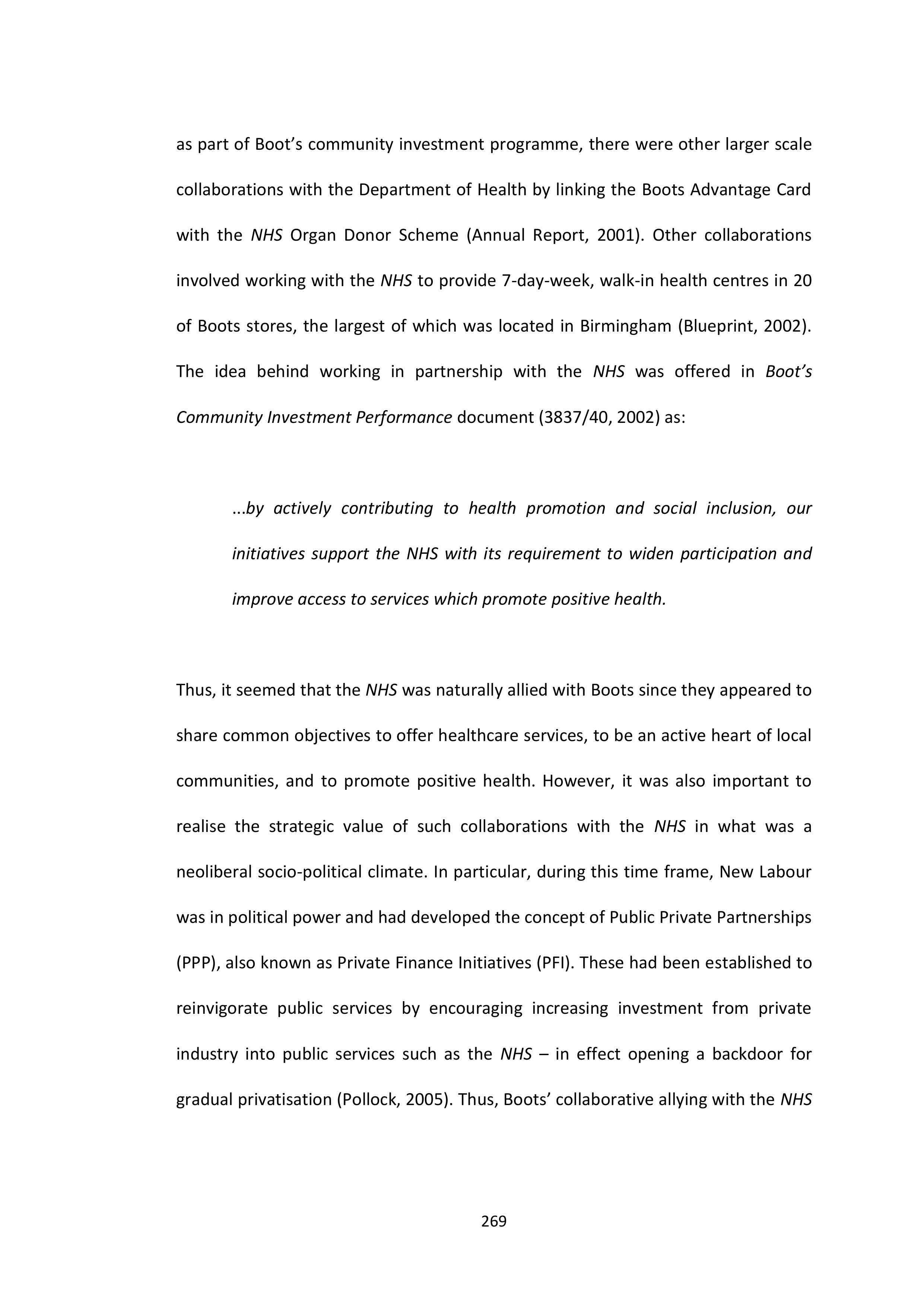 Walgreens Case Study — page 270