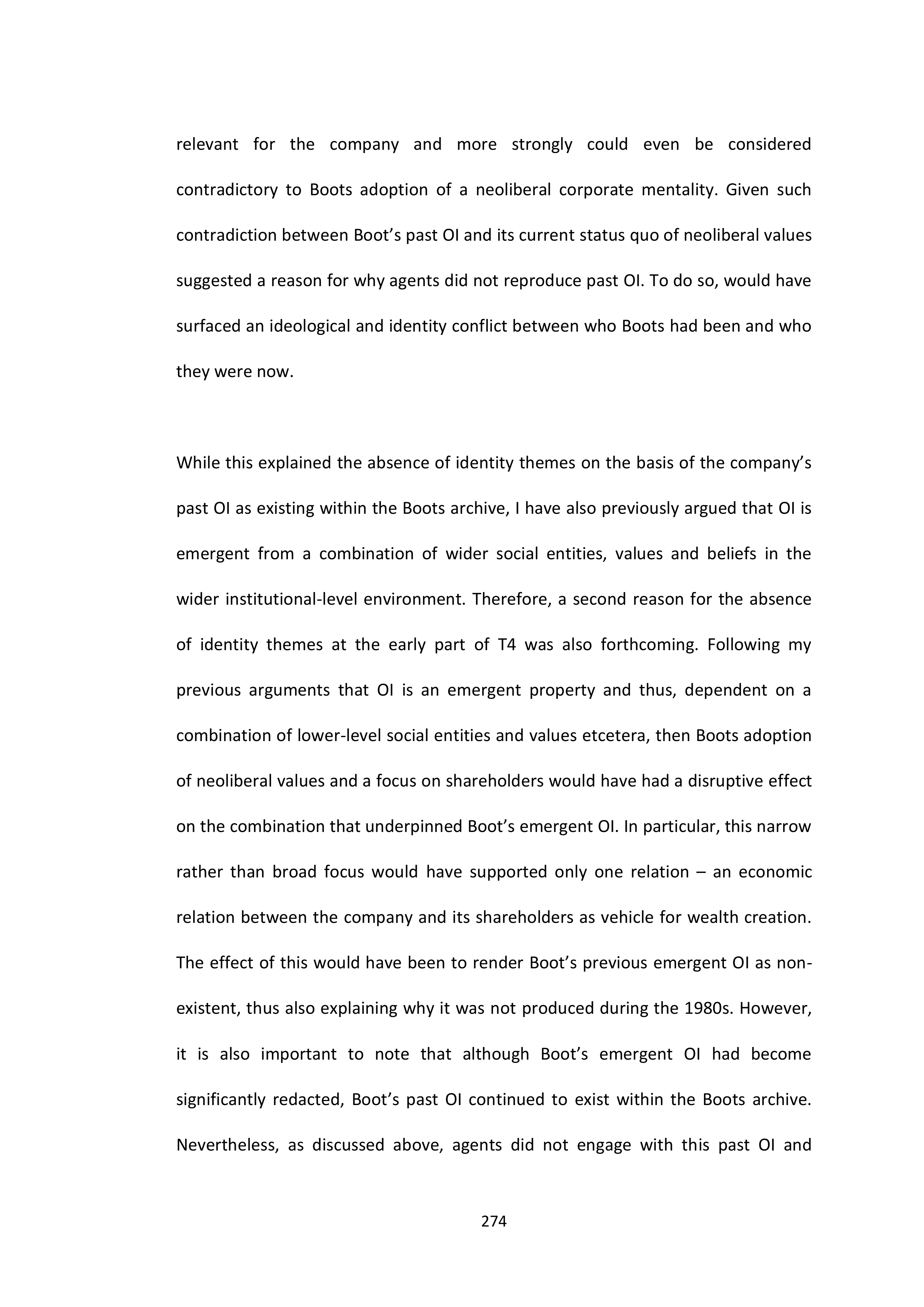 Walgreens Case Study — page 275