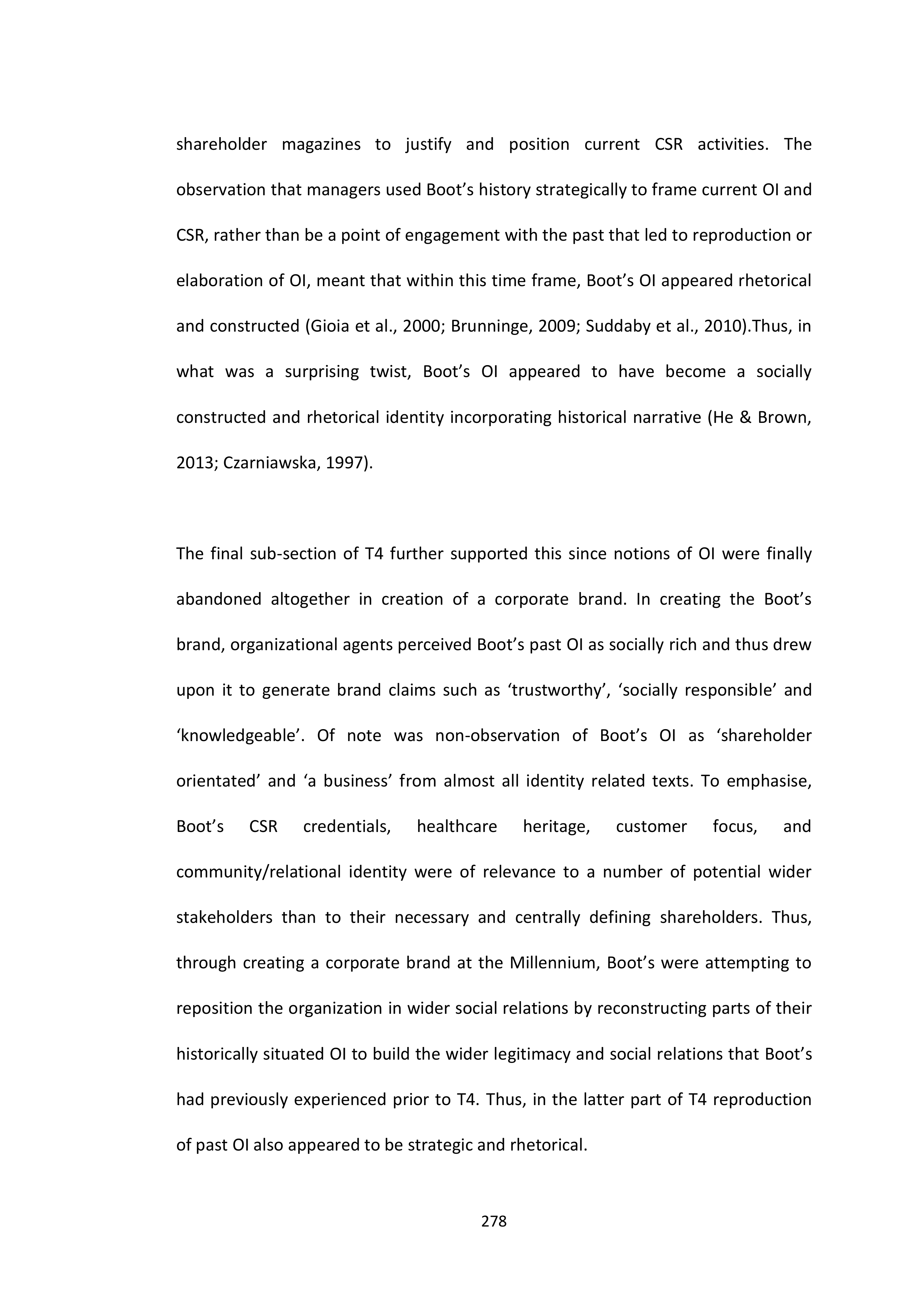Walgreens Case Study — page 279