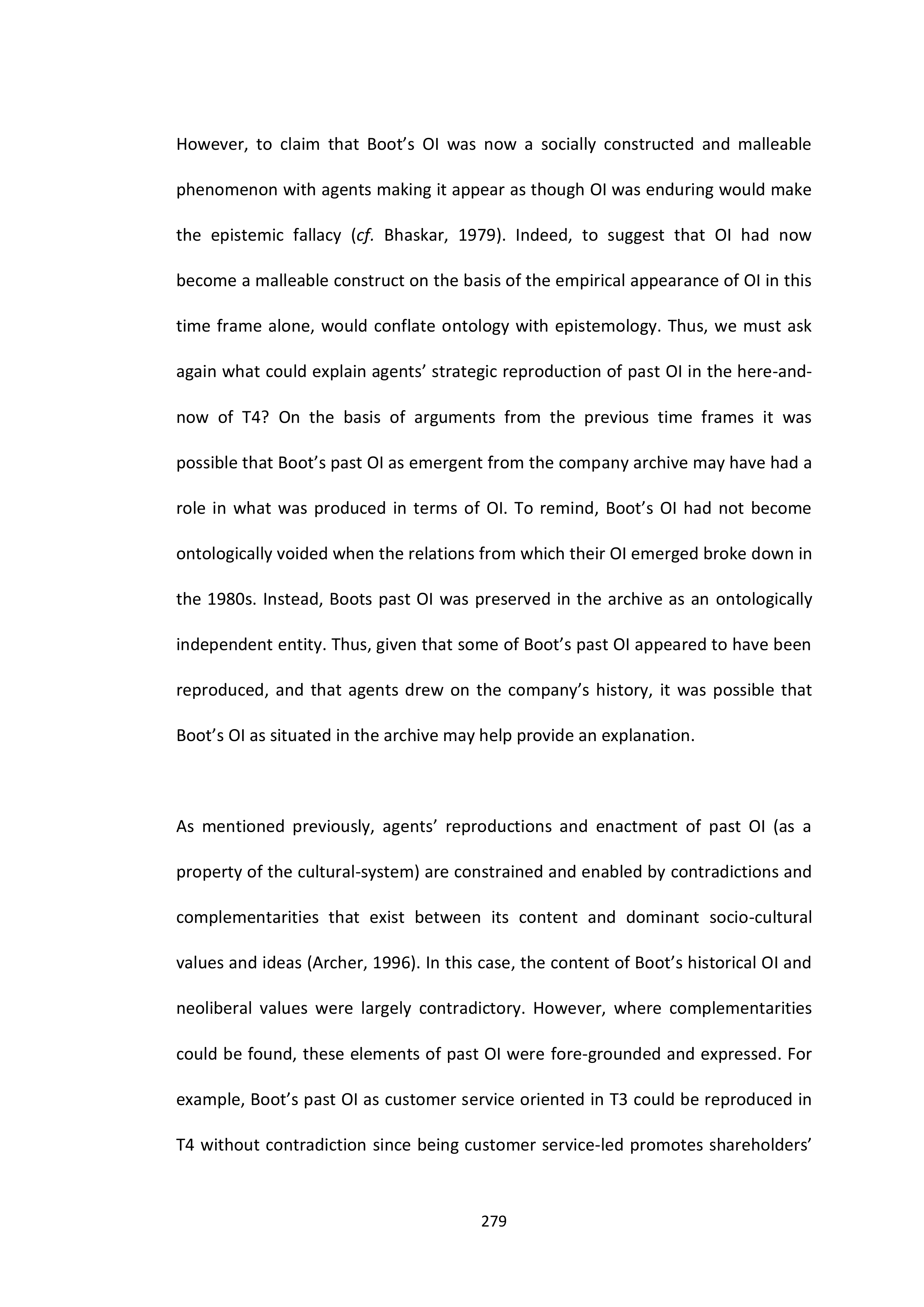 Walgreens Case Study — page 280