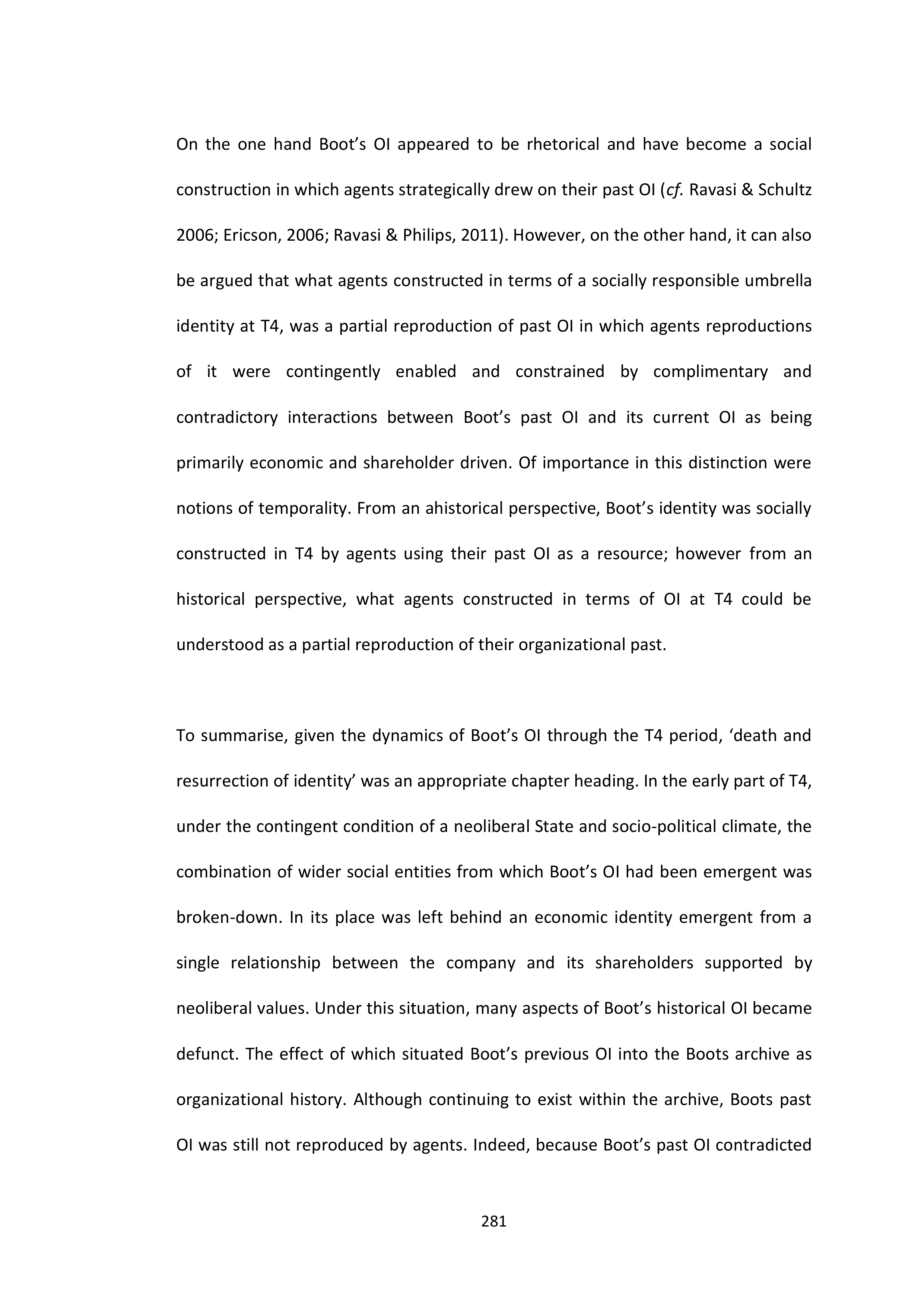 Walgreens Case Study — page 282