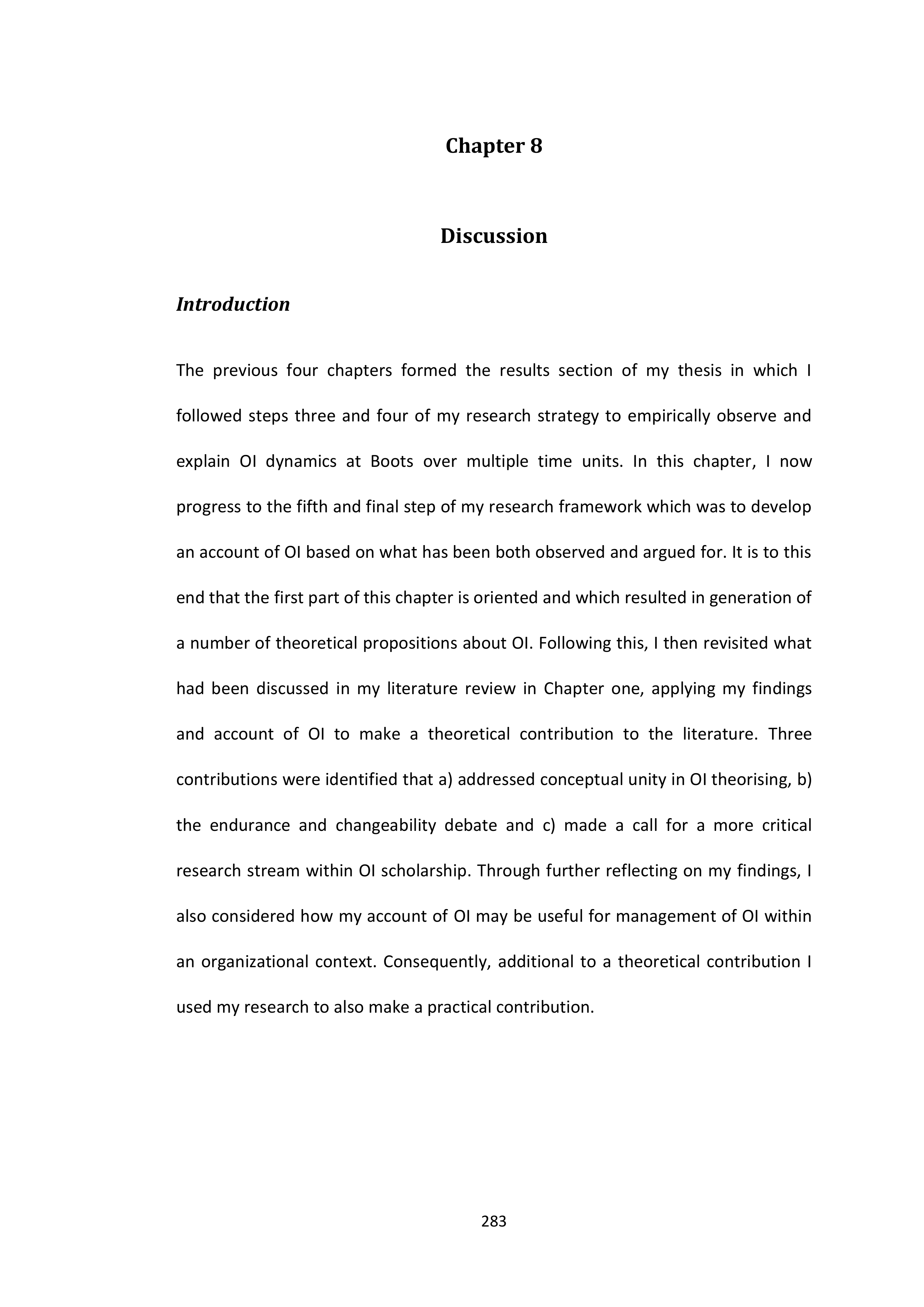 Walgreens Case Study — page 284