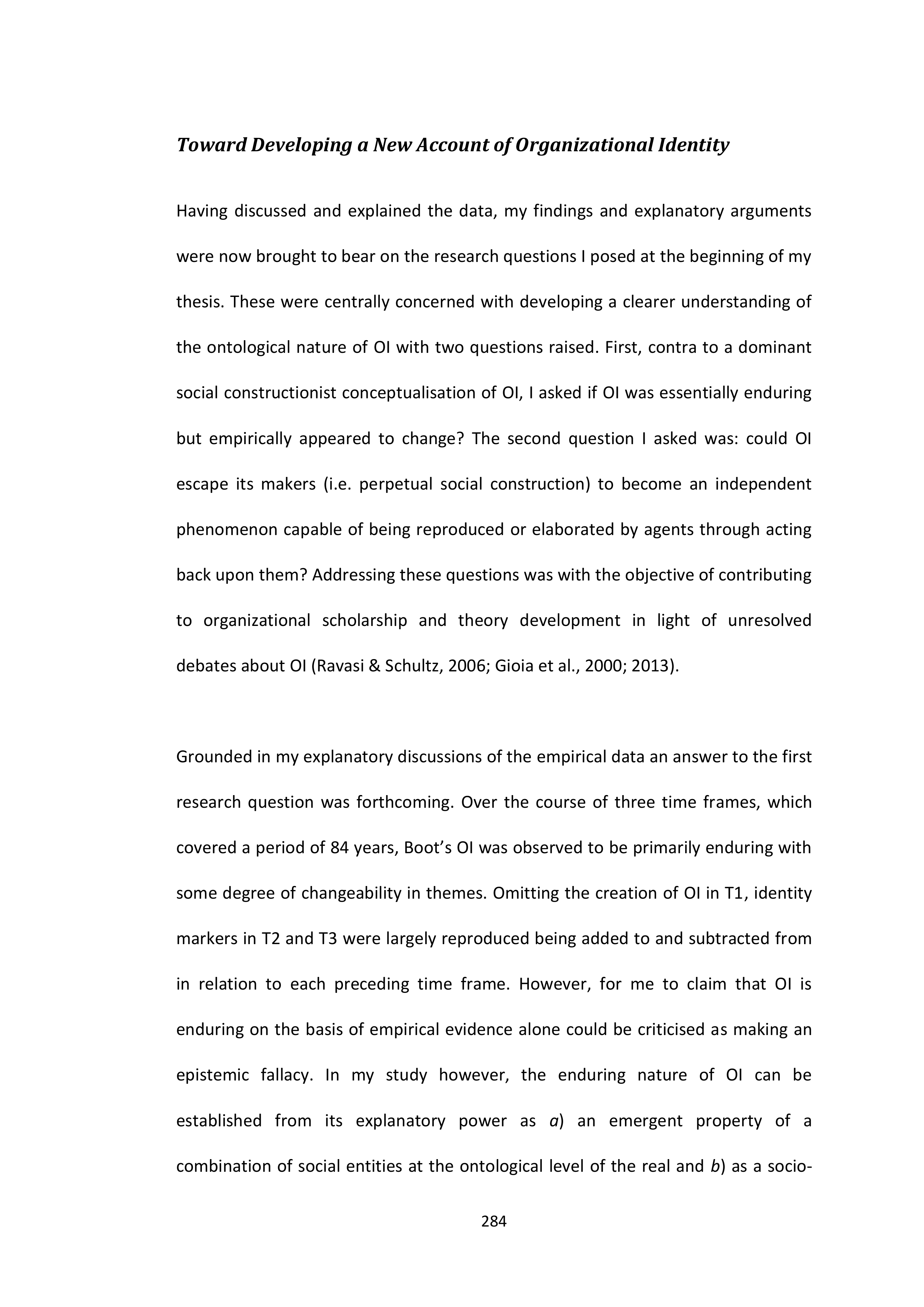 Walgreens Case Study — page 285