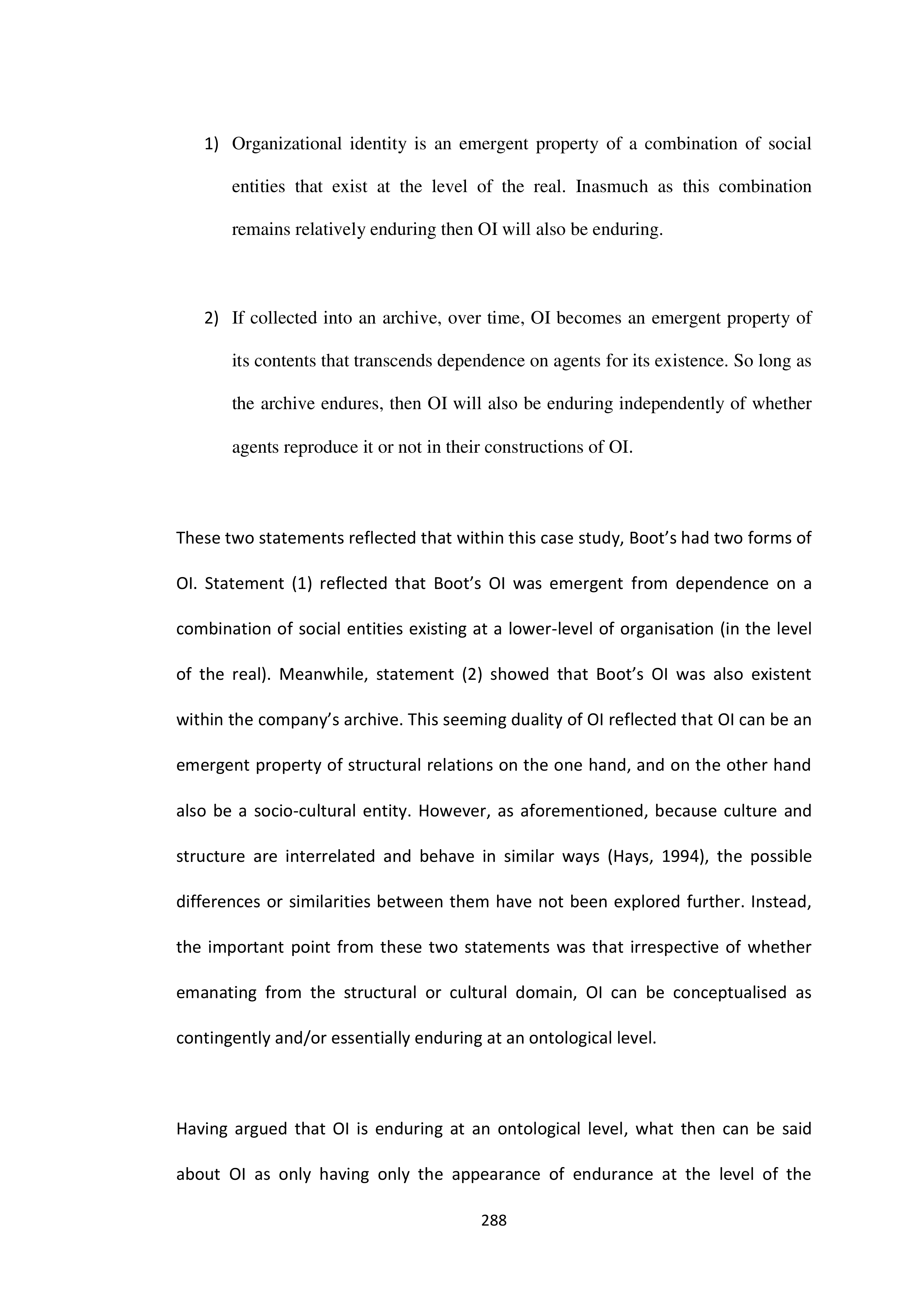 Walgreens Case Study — page 289