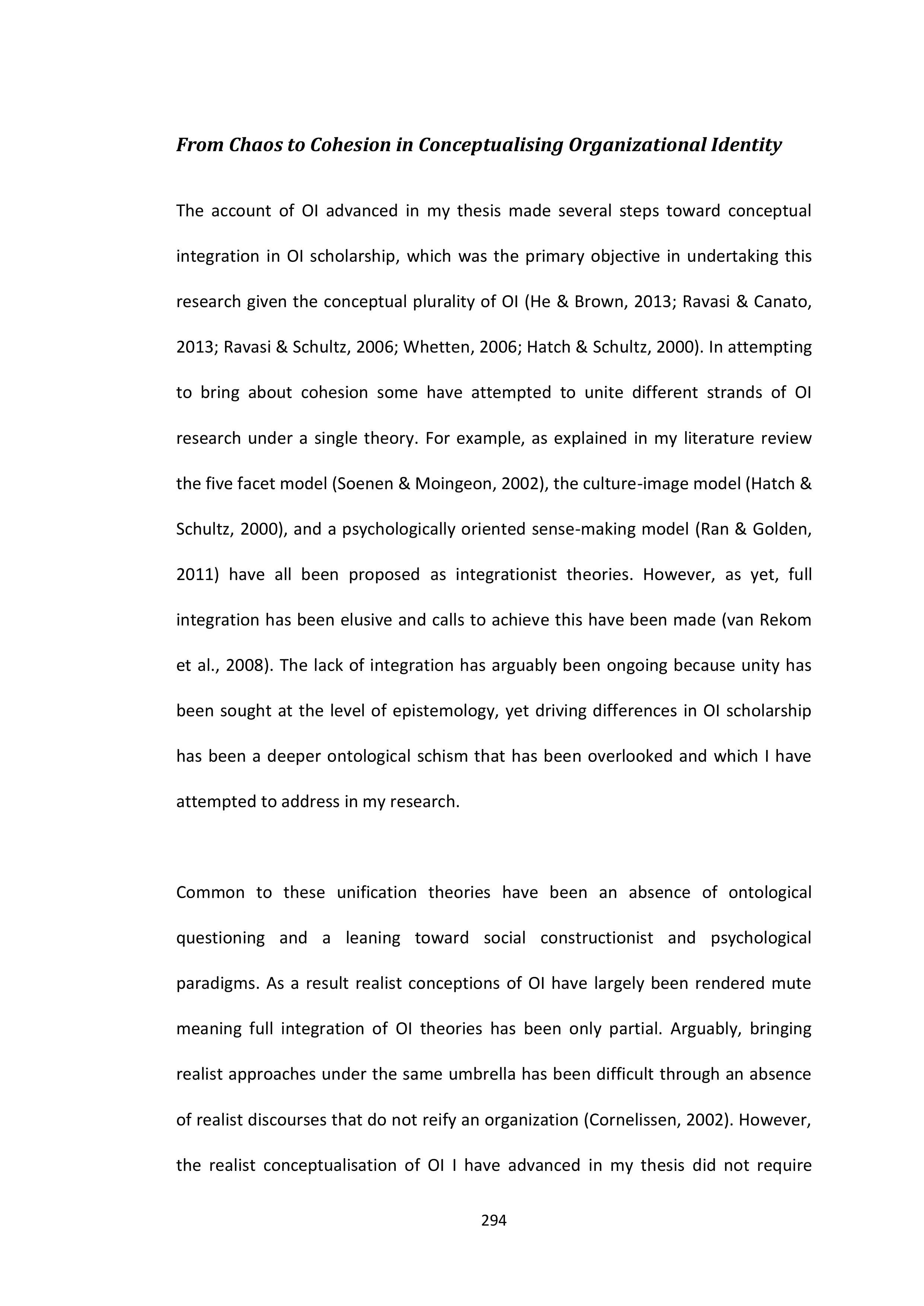 Walgreens Case Study — page 295
