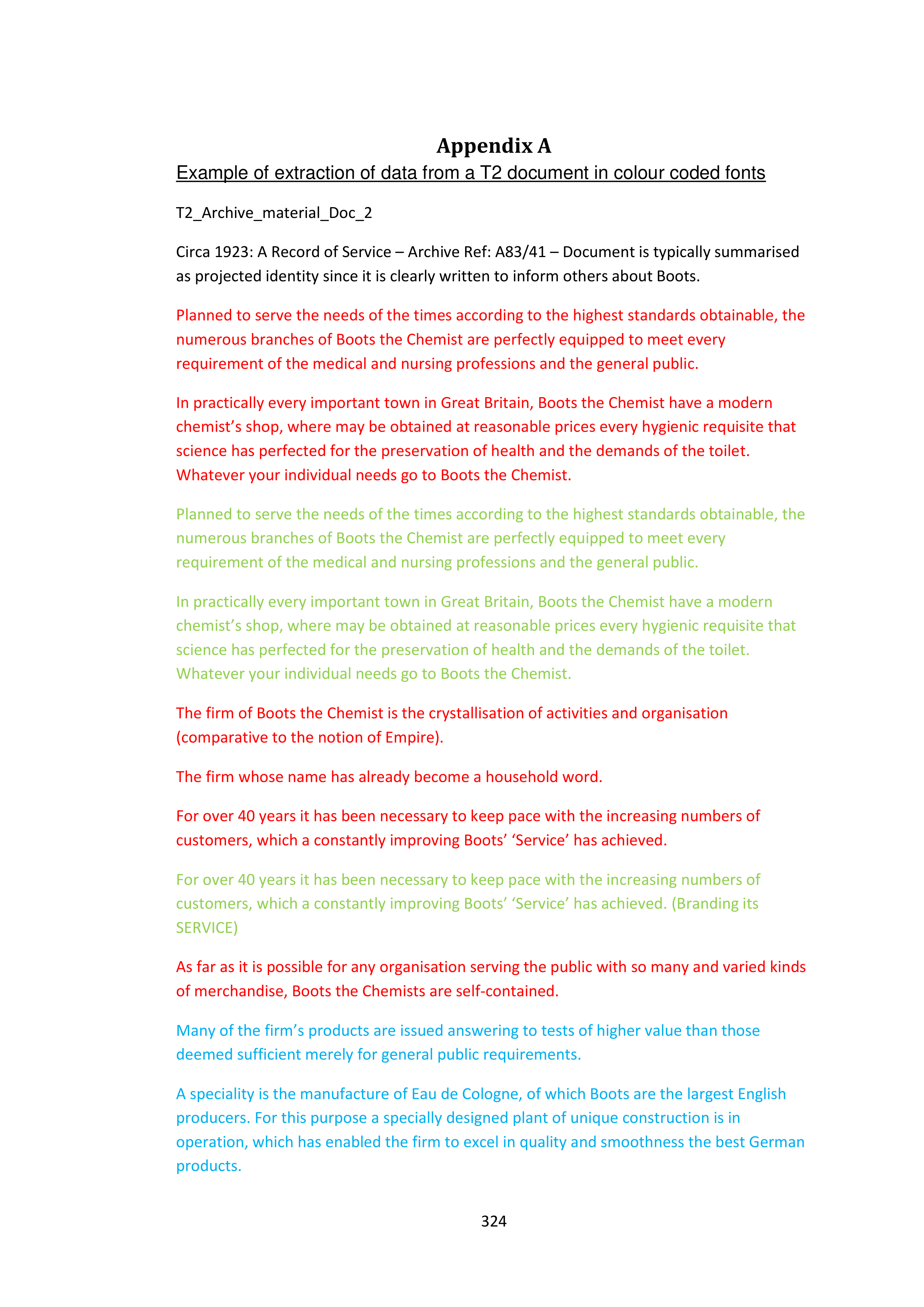 Walgreens Case Study — page 325