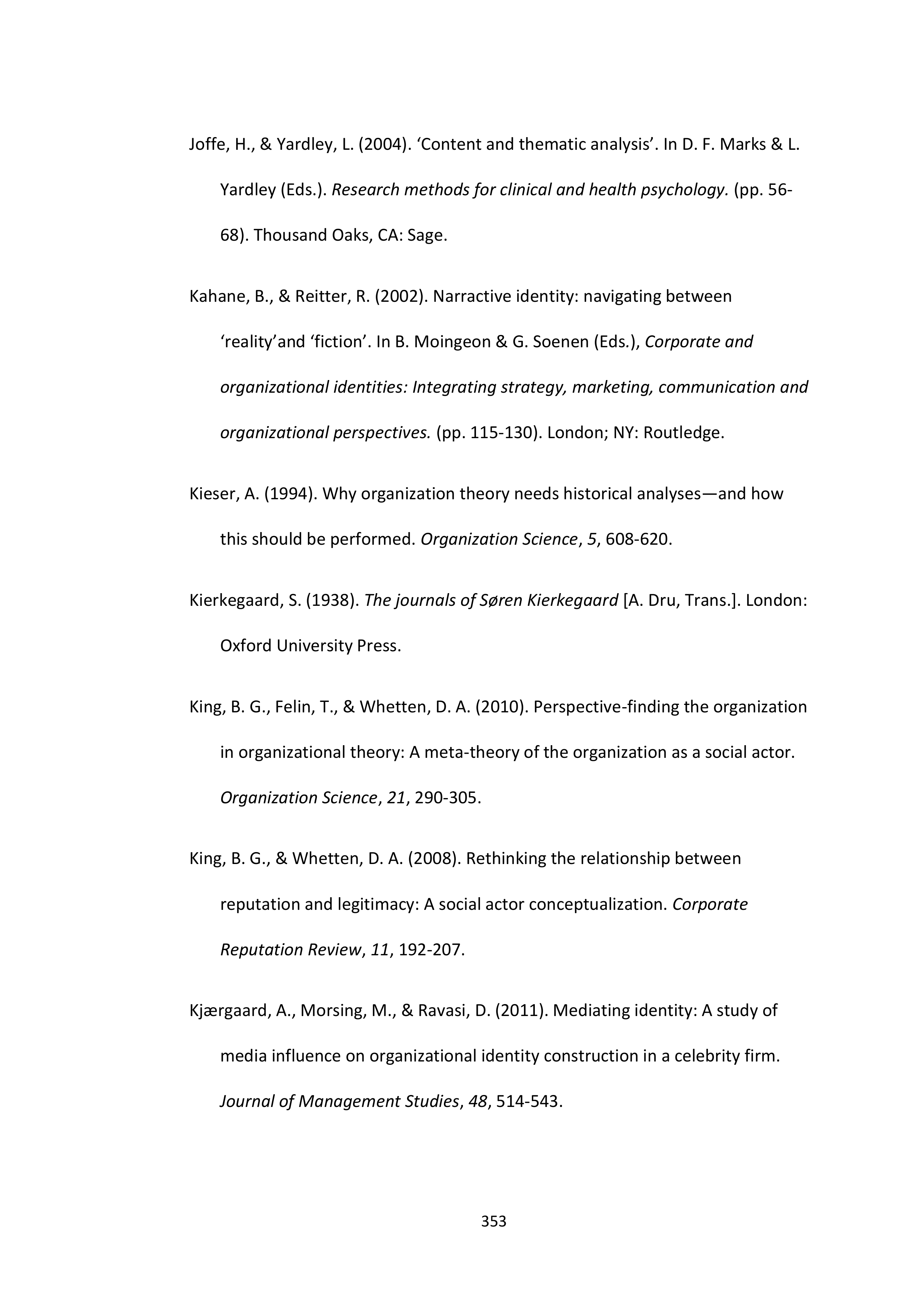 Walgreens Case Study — page 354