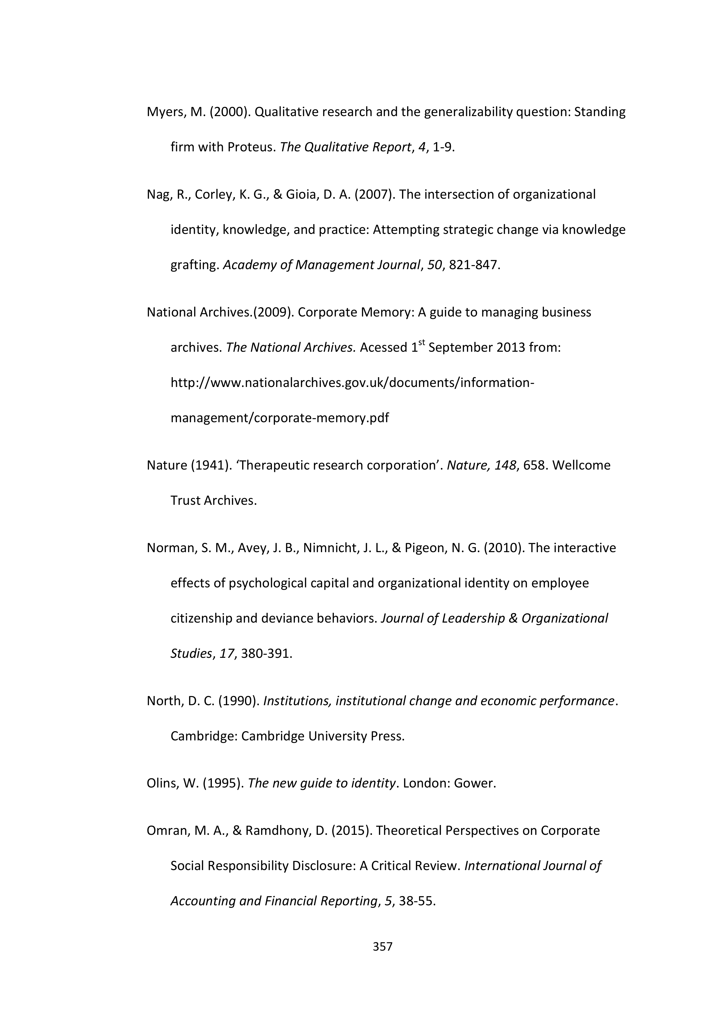 Walgreens Case Study — page 358