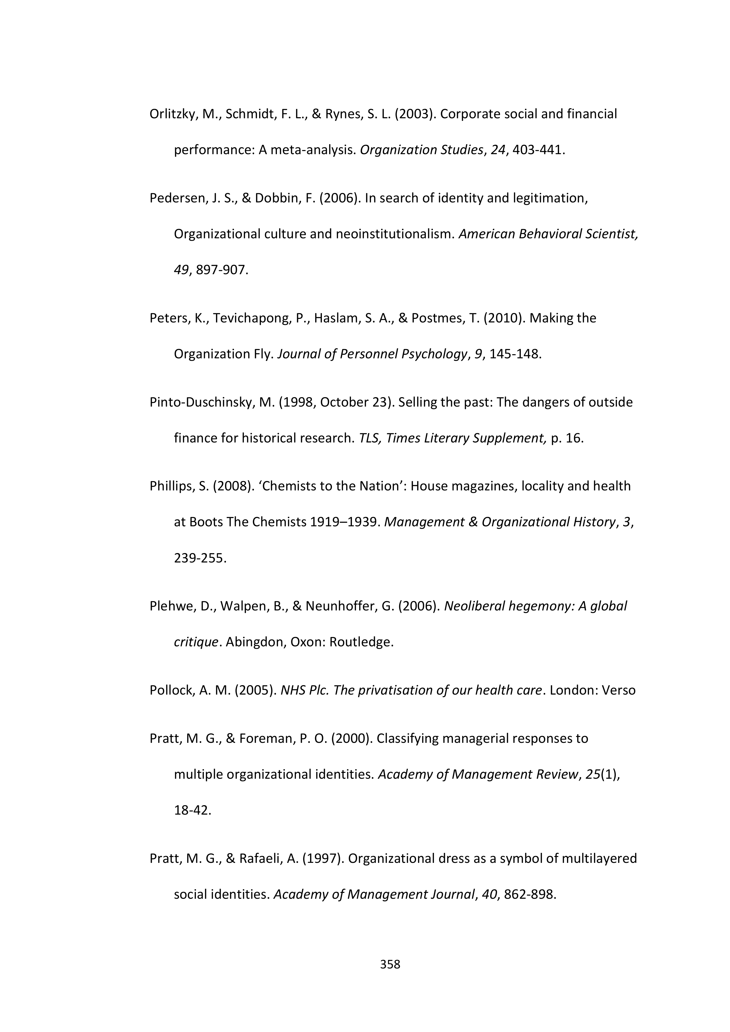 Walgreens Case Study — page 359