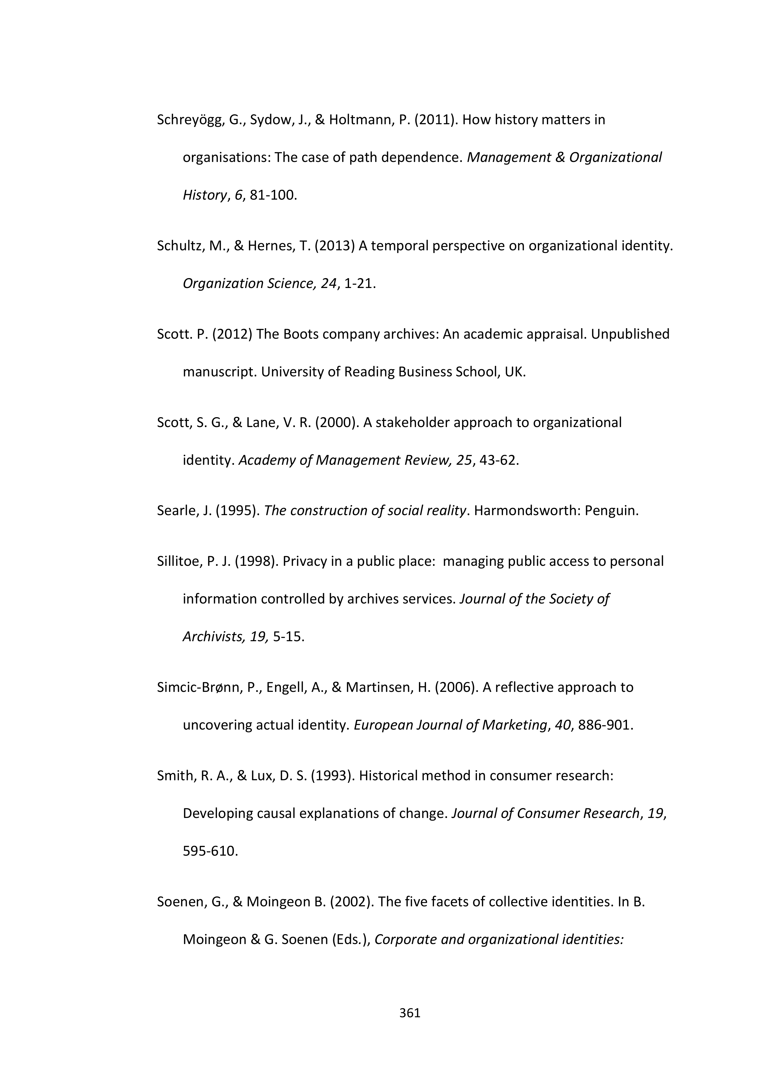 Walgreens Case Study — page 362