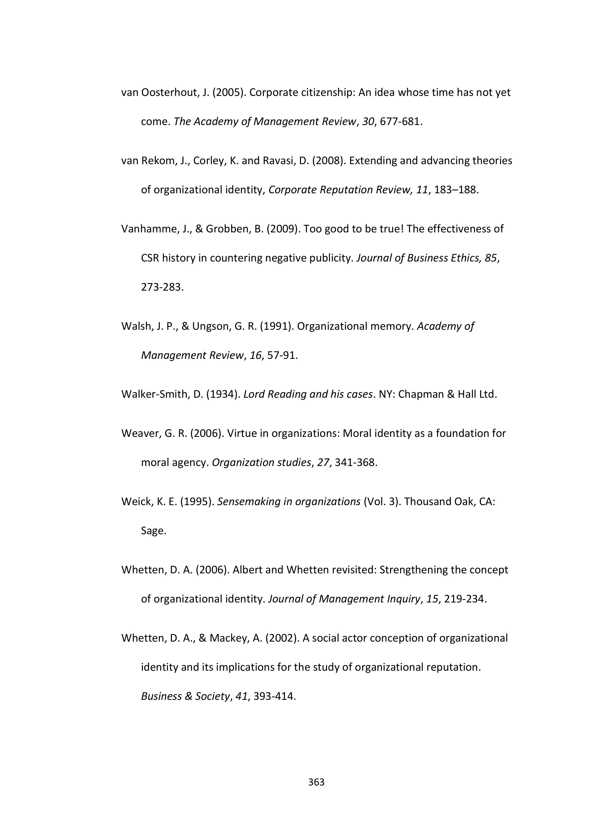 Walgreens Case Study — page 364