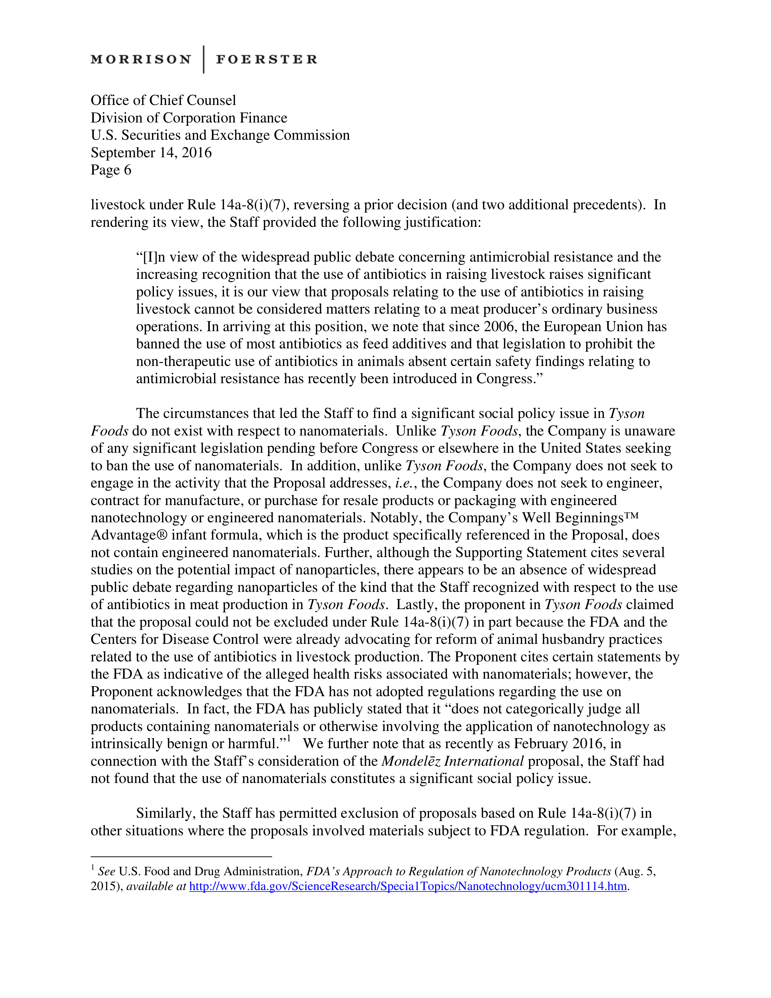 Walgreens Boots Alliance Proposal  — page 6