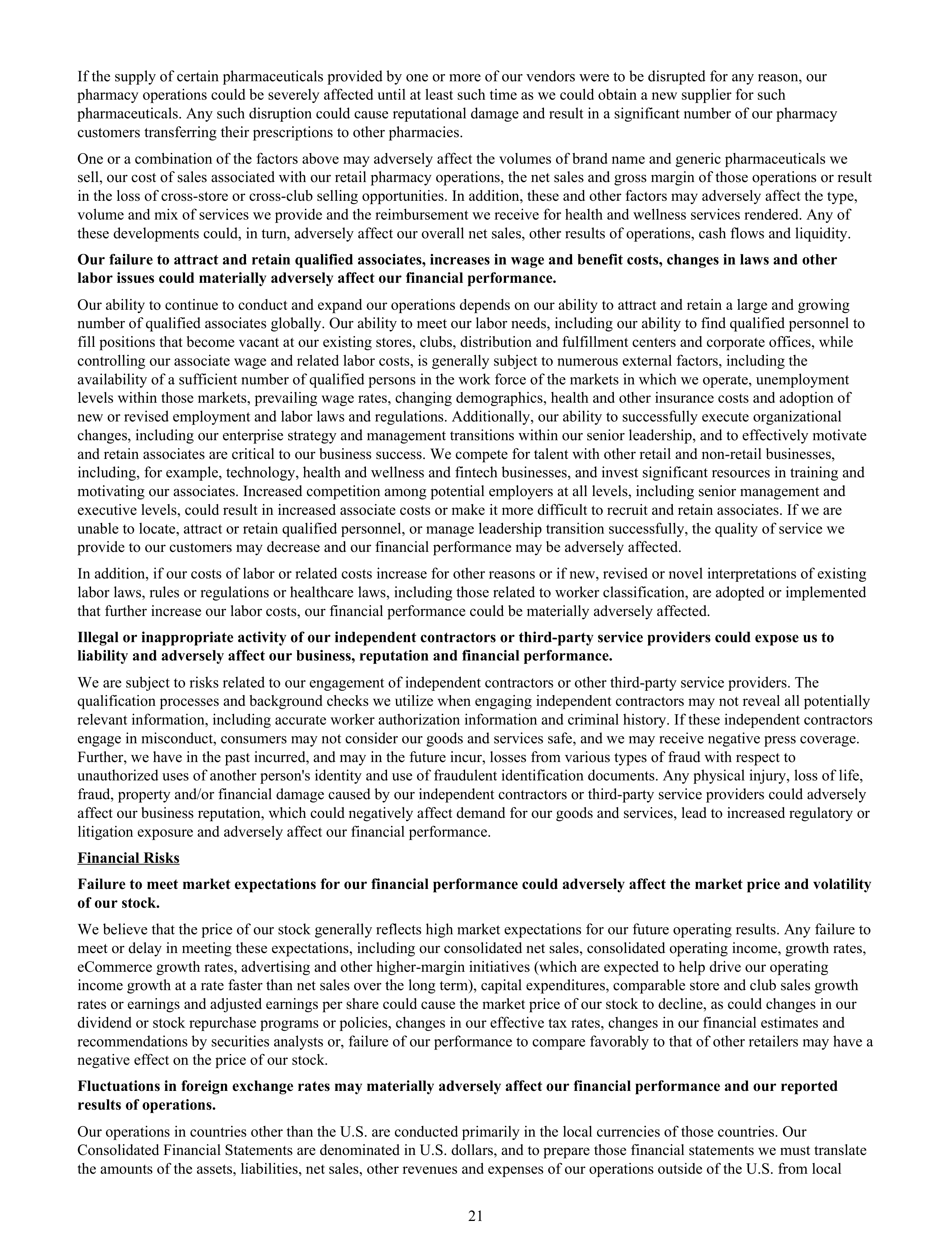 Walmart Annual Report — page 23