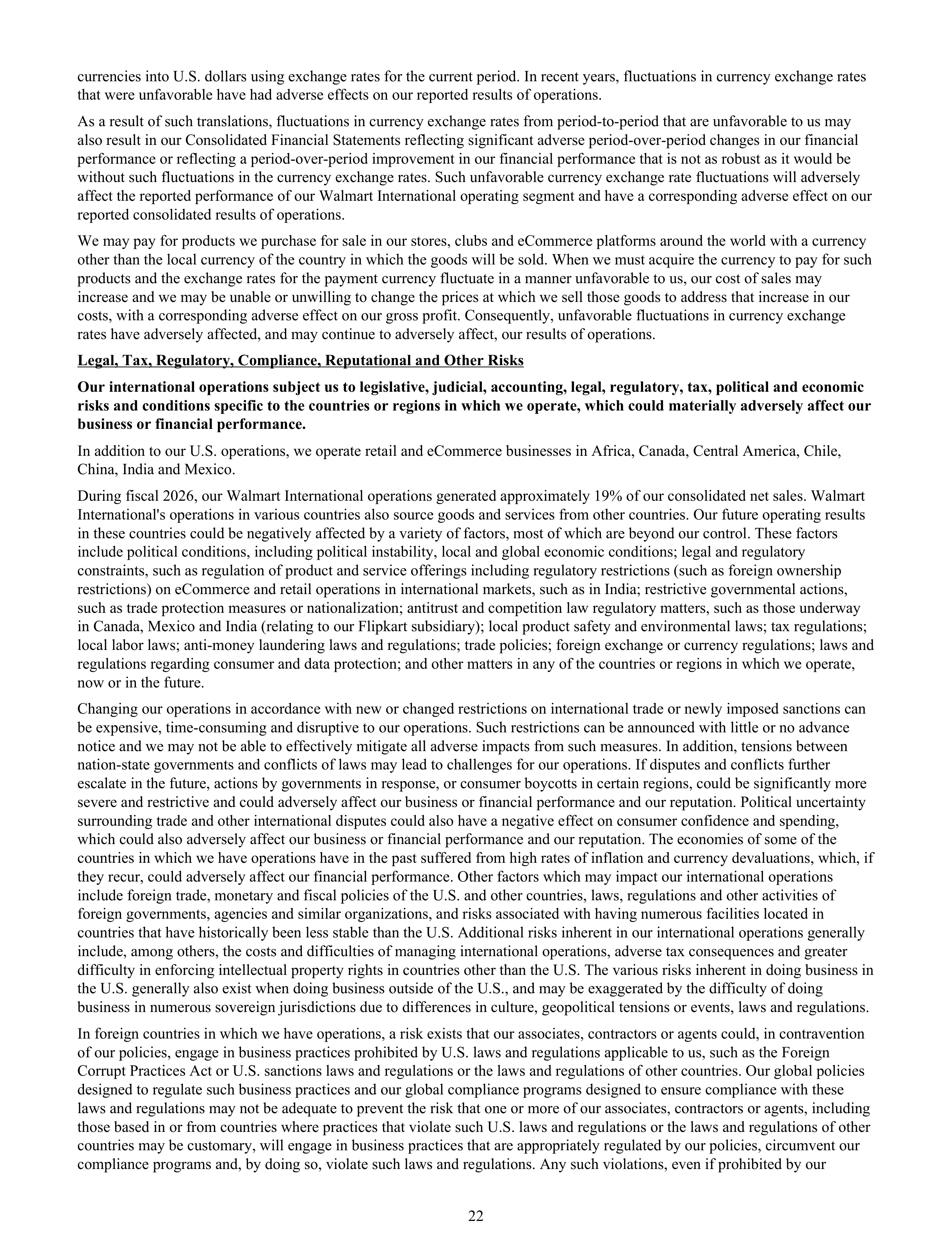 Walmart Annual Report — page 24
