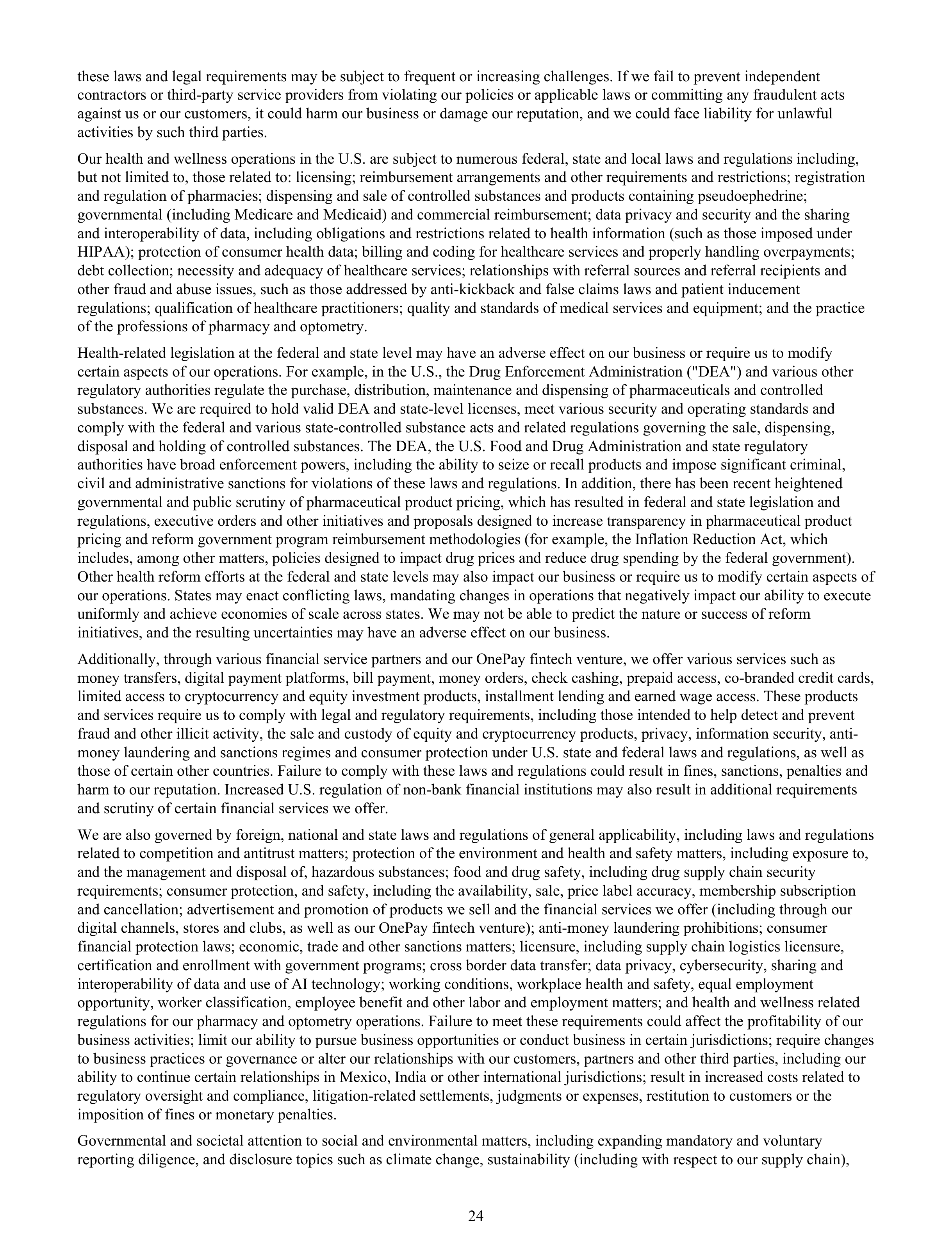 Walmart Annual Report — page 26