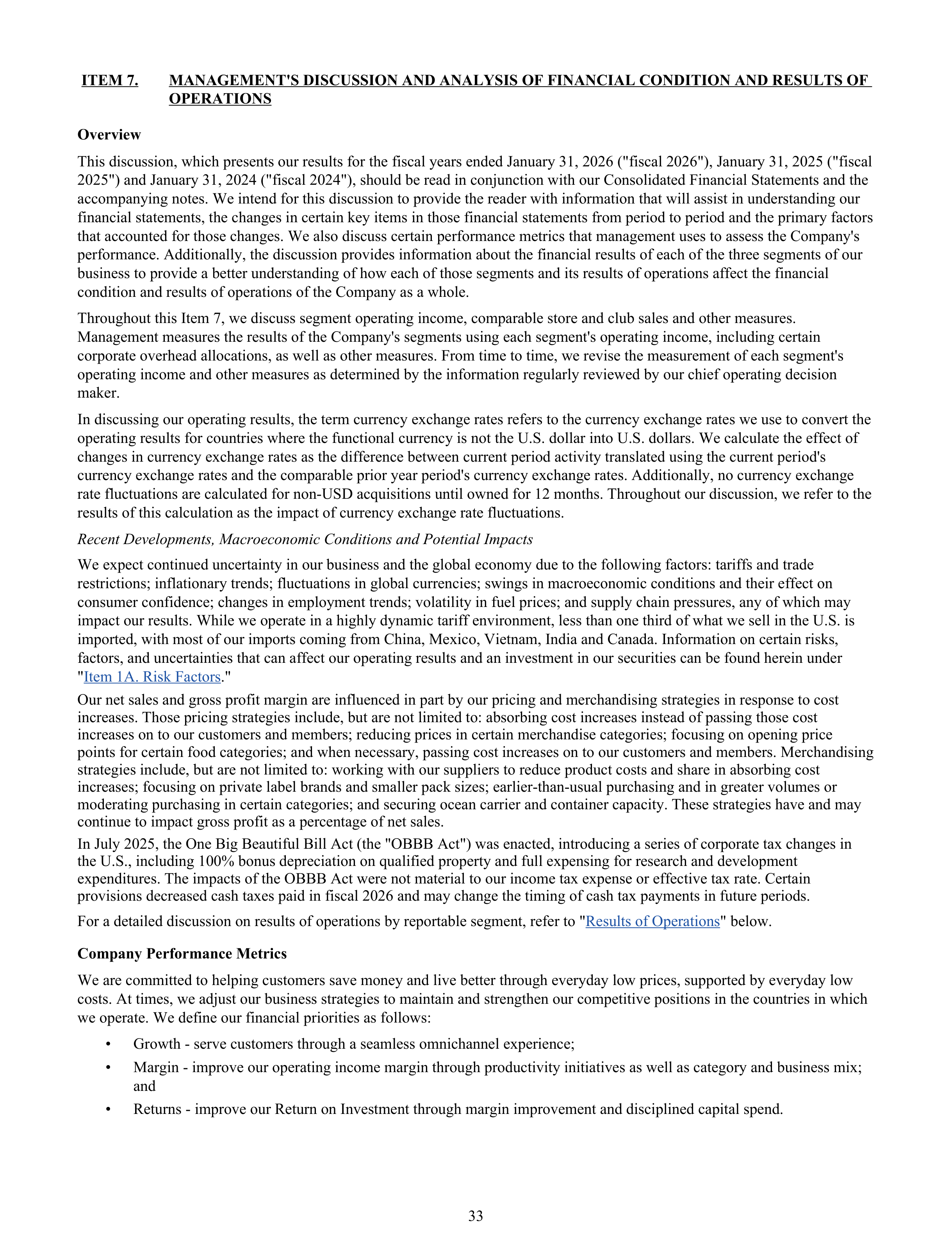 Walmart Annual Report — page 35