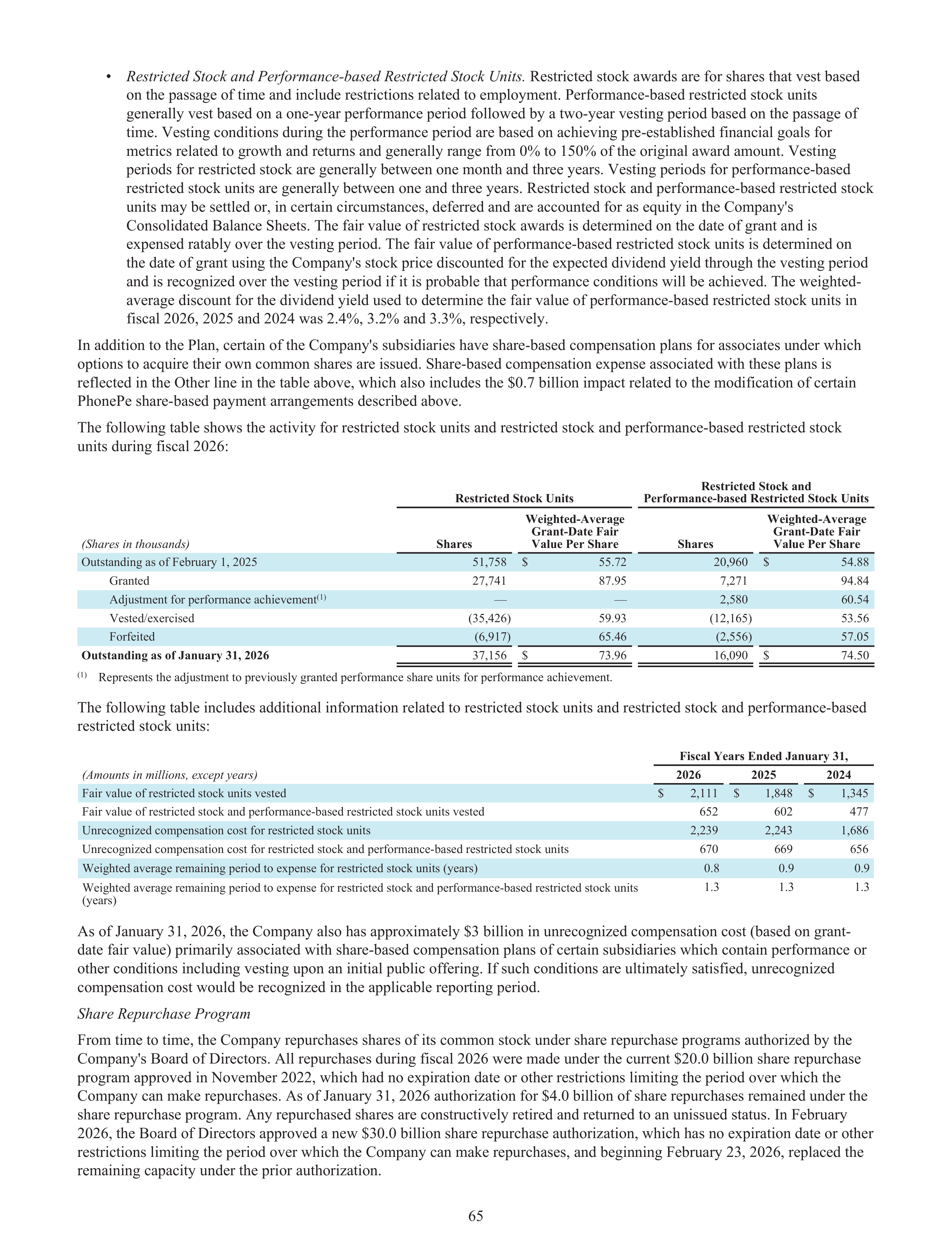 Walmart Annual Report — page 67