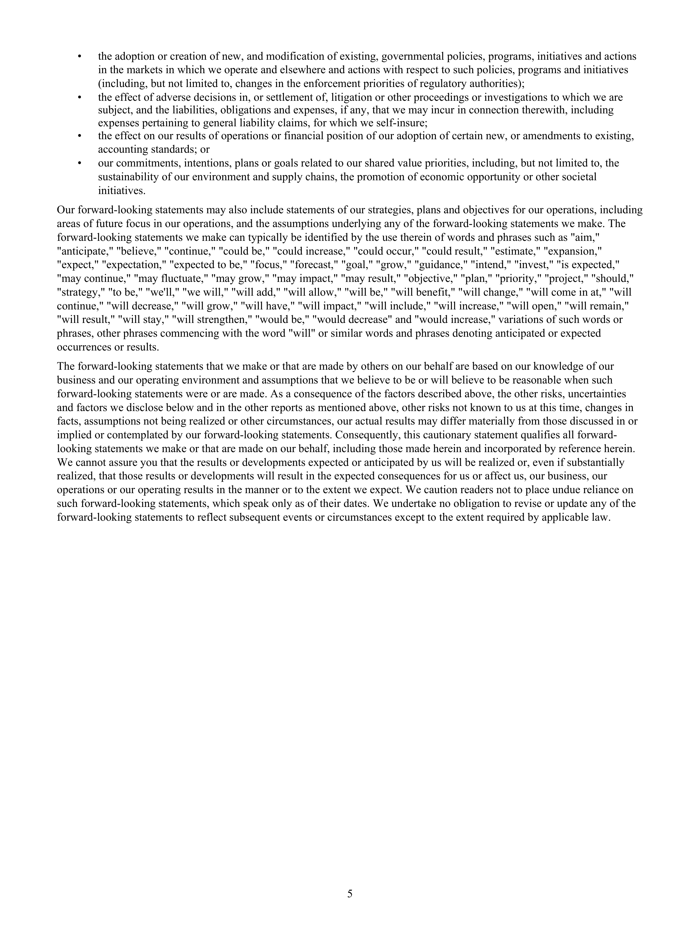Walmart Annual Report — page 7