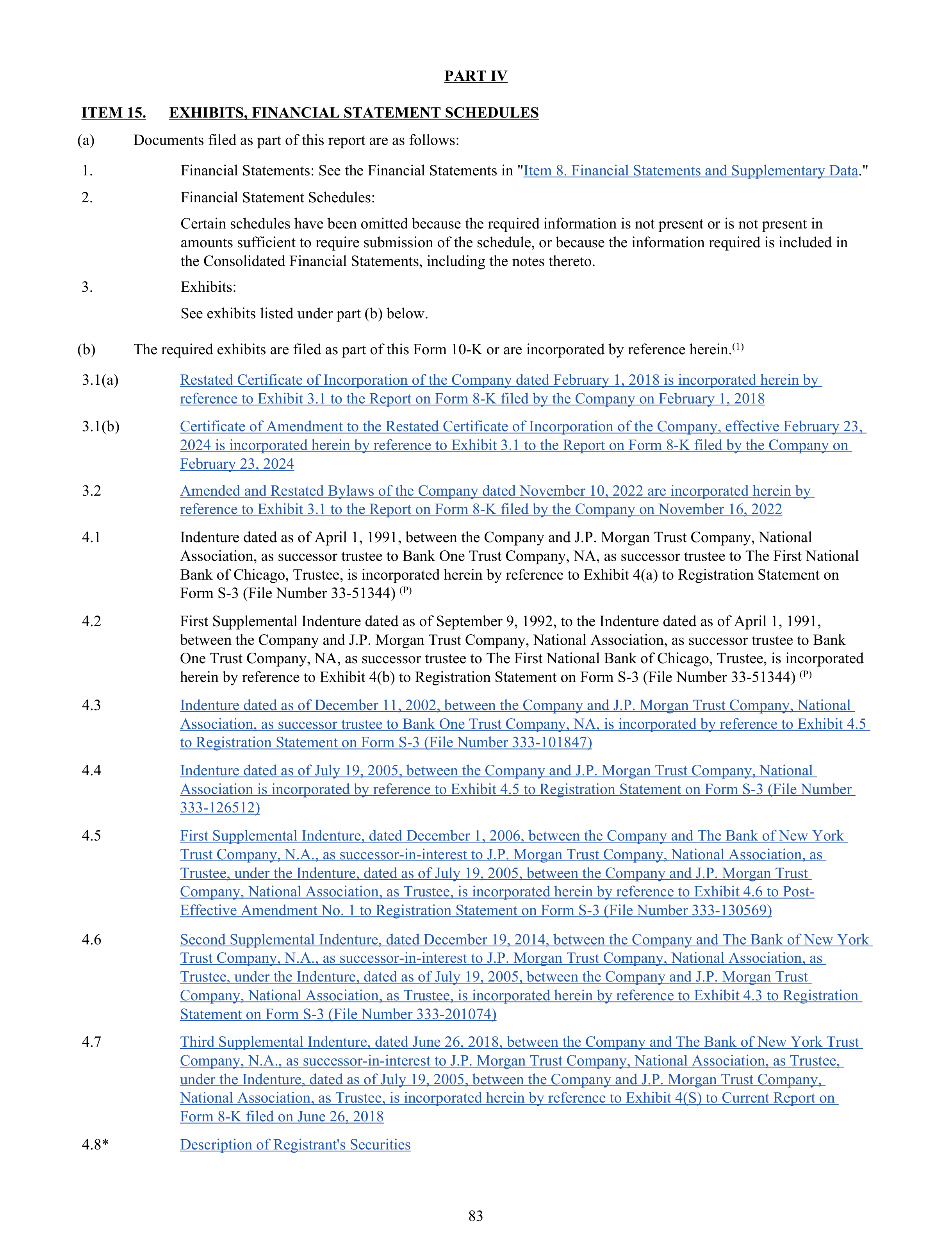 Walmart Annual Report — page 85