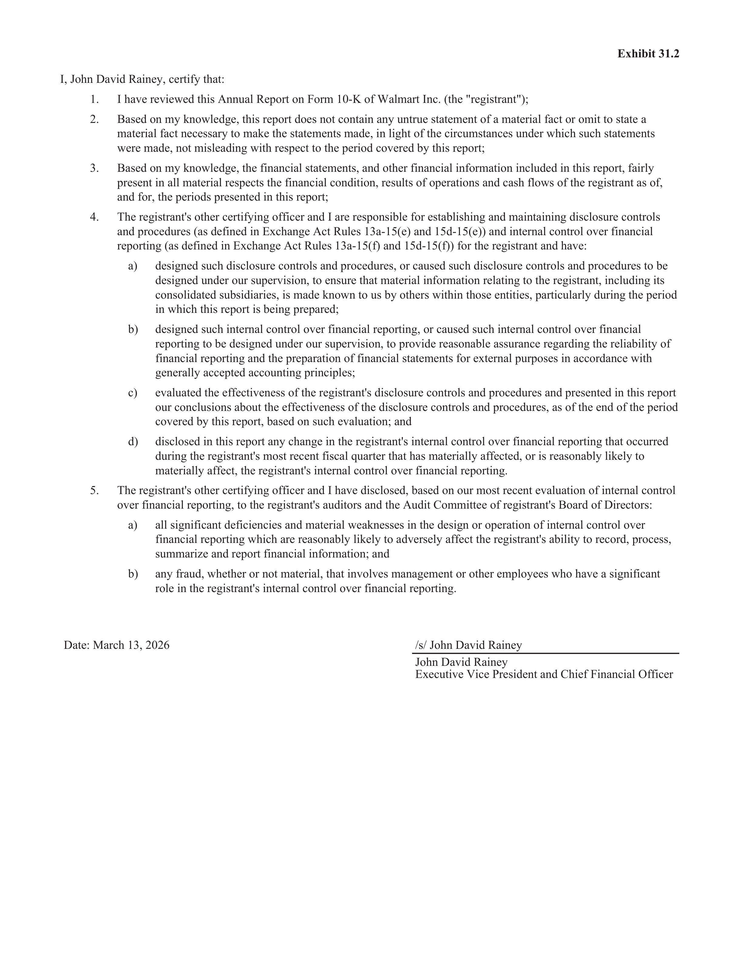 Walmart Annual Report — page 93