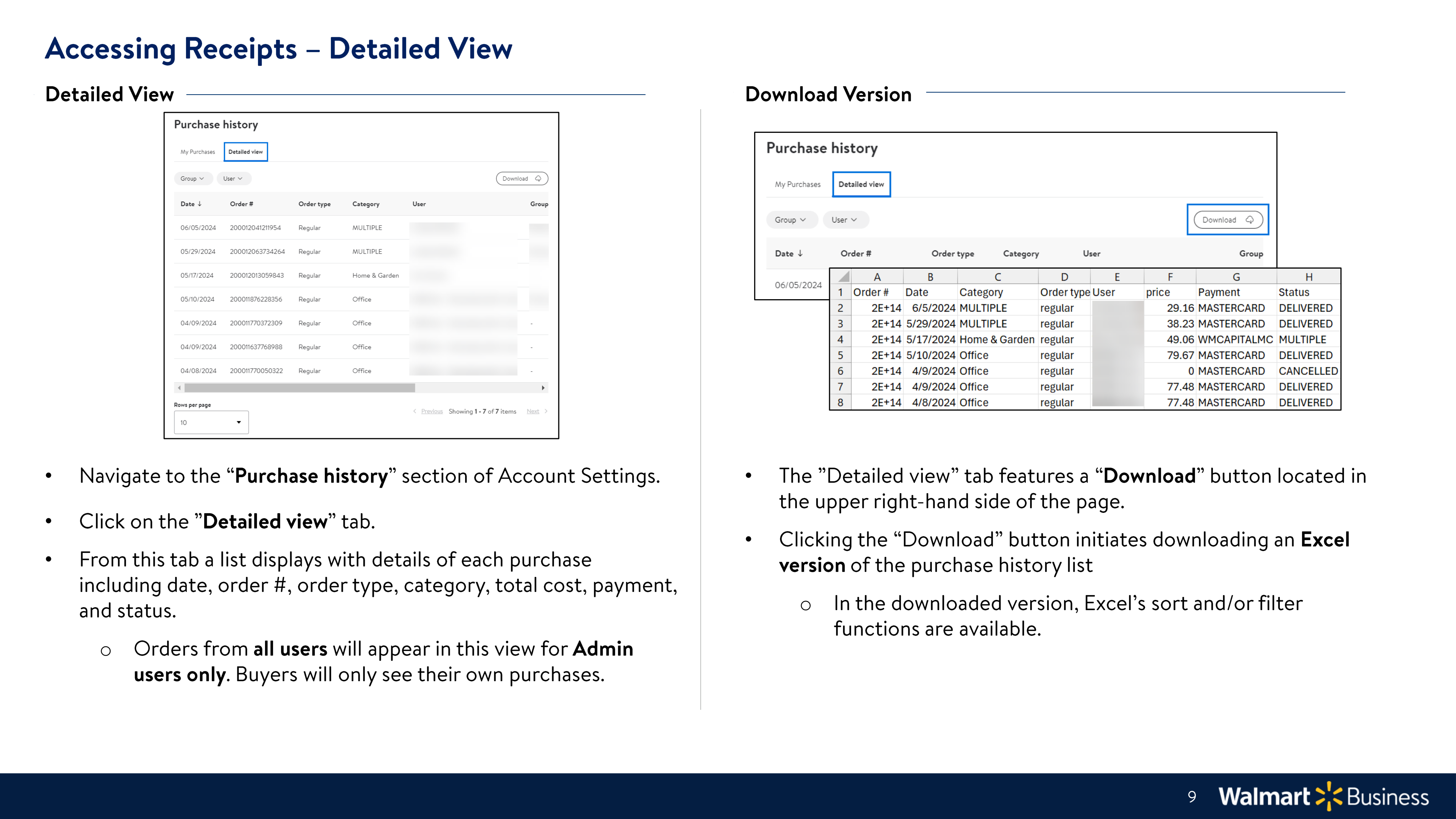 Walmart Business Onboarding Guide — page 9