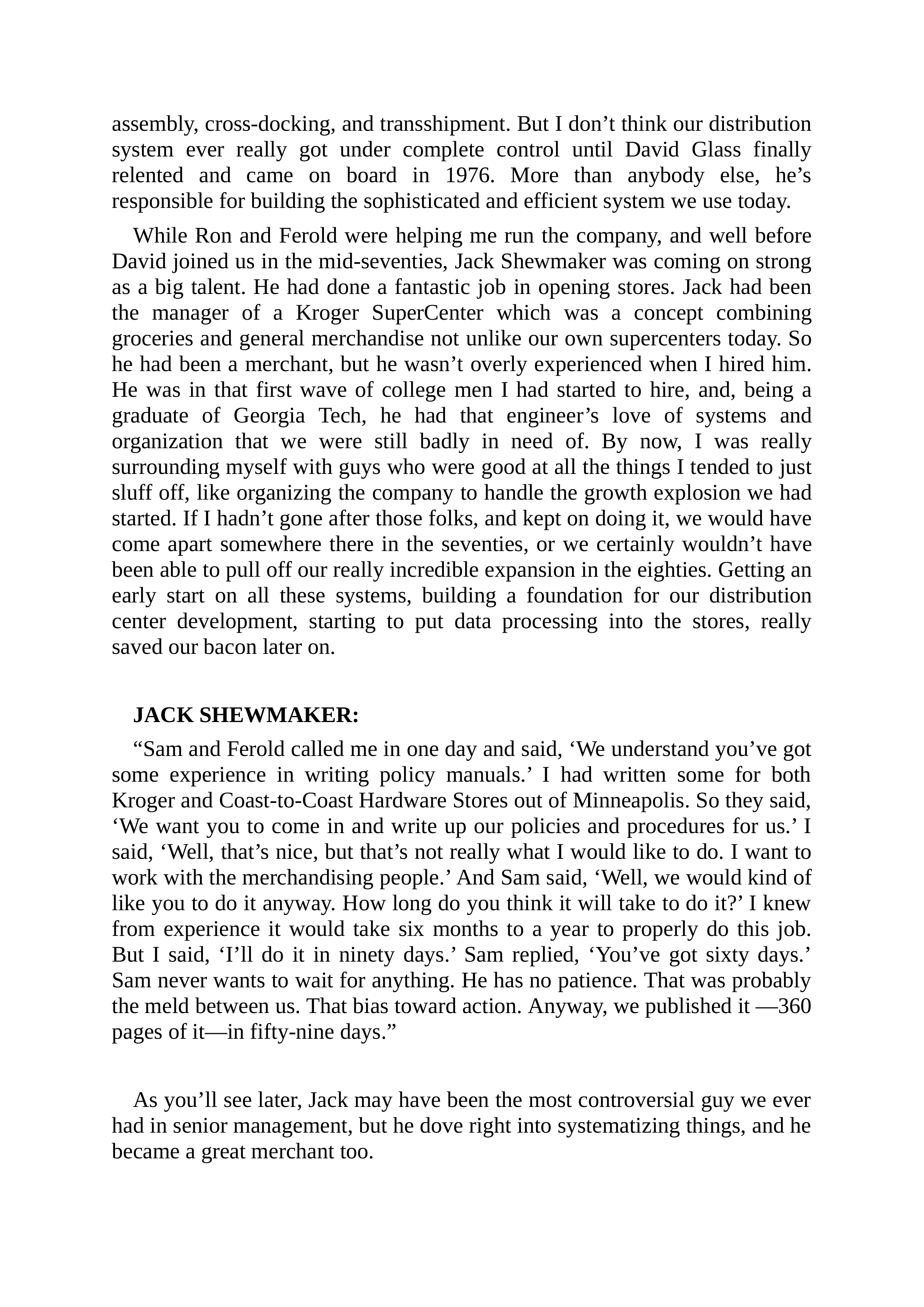Walmart Founder Sam Walton Made in America Biography — page 108