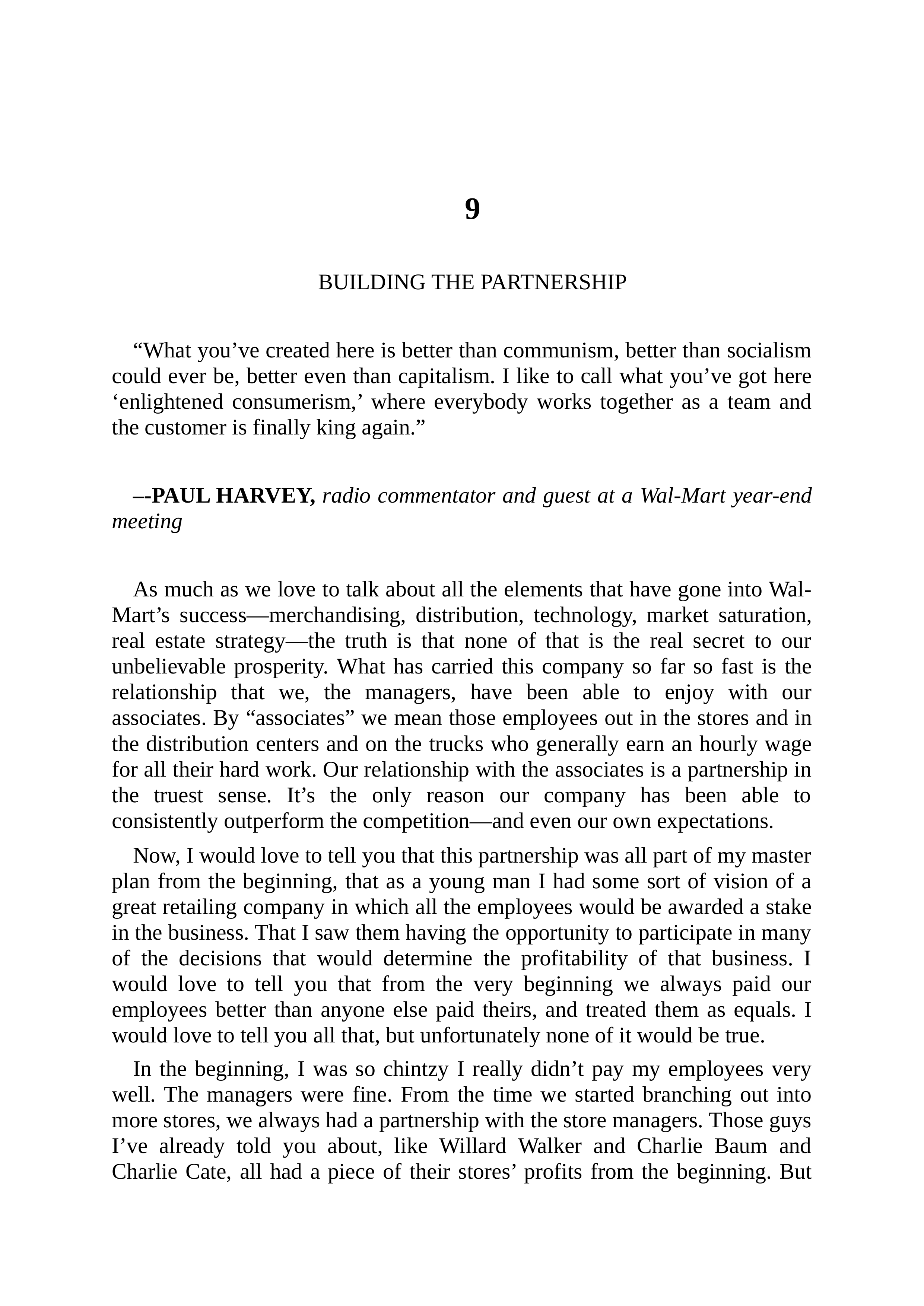 Walmart Founder Sam Walton Made in America Biography — page 110