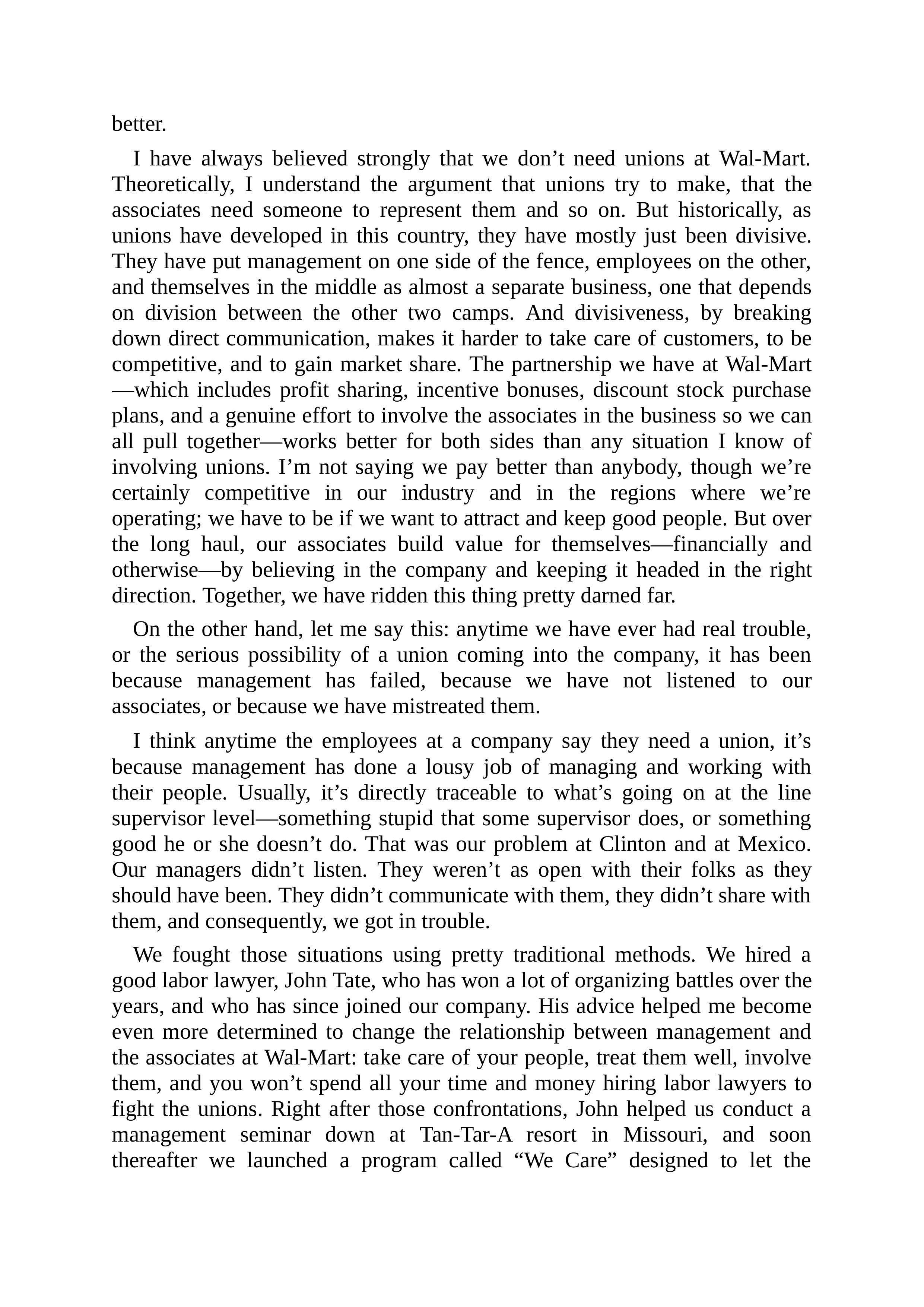 Walmart Founder Sam Walton Made in America Biography — page 113