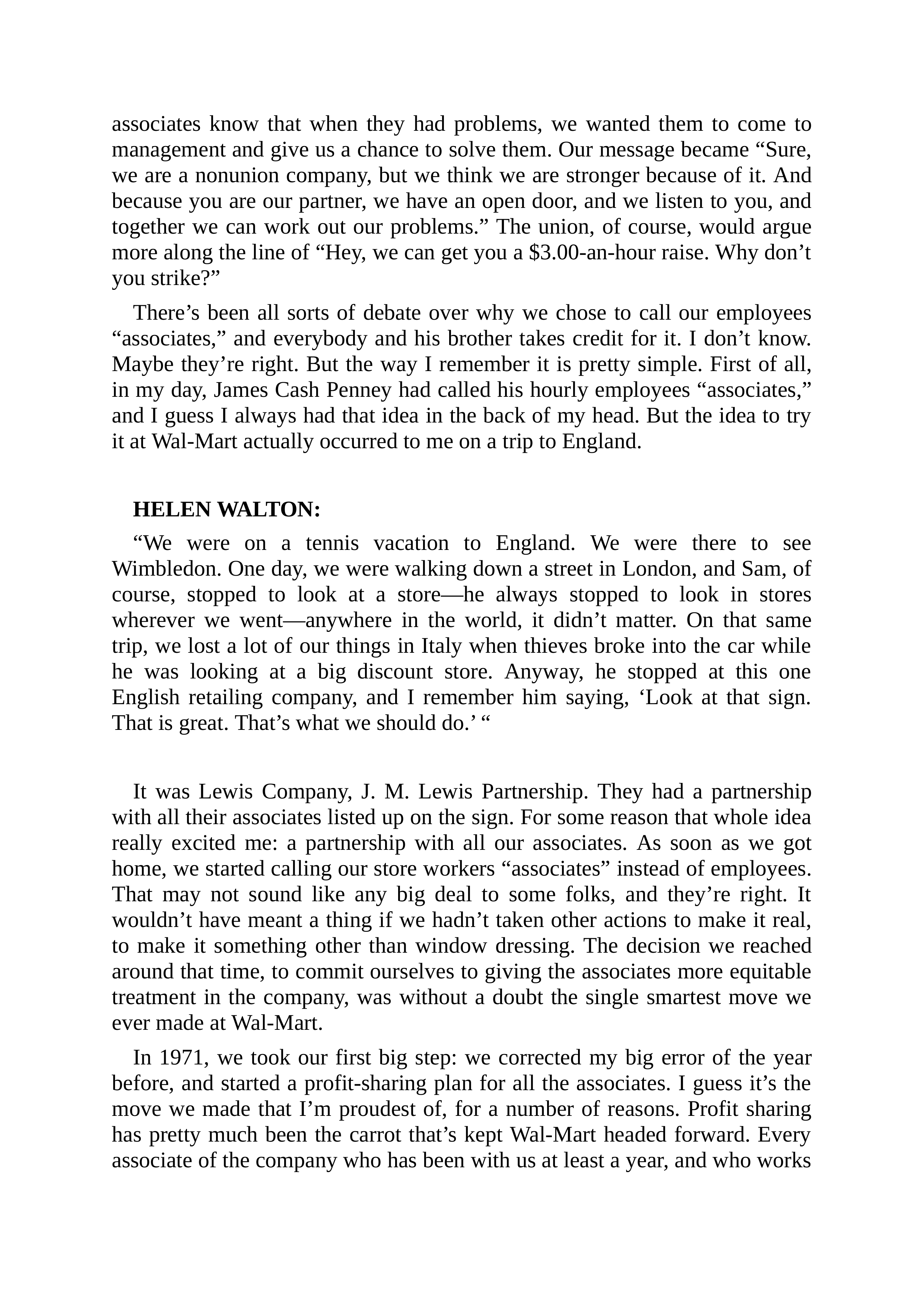 Walmart Founder Sam Walton Made in America Biography — page 114